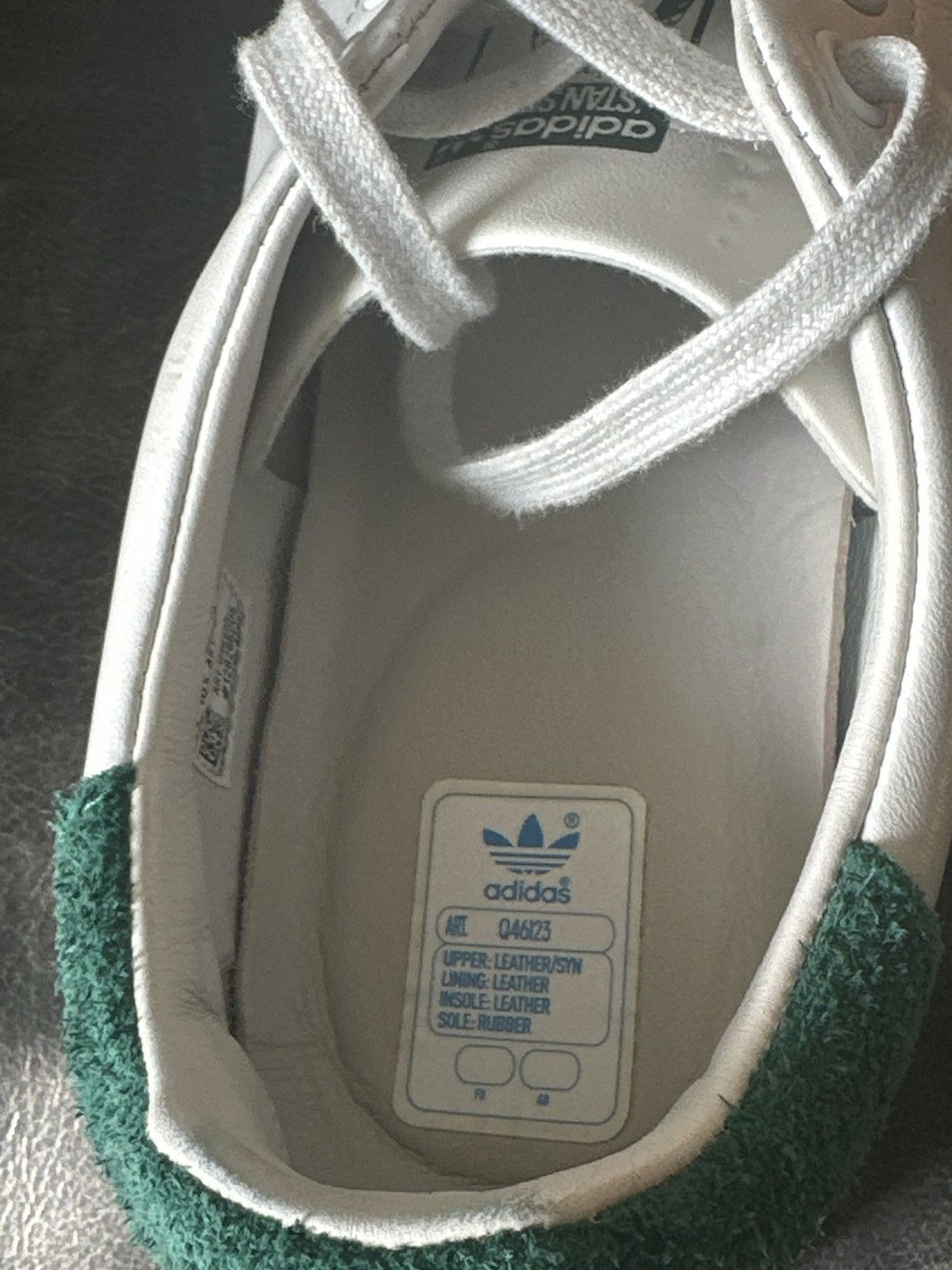 Adidas Adidas Stan Smith 'White Collegiate Green' Size US 11 / EU 44 - 8 Thumbnail