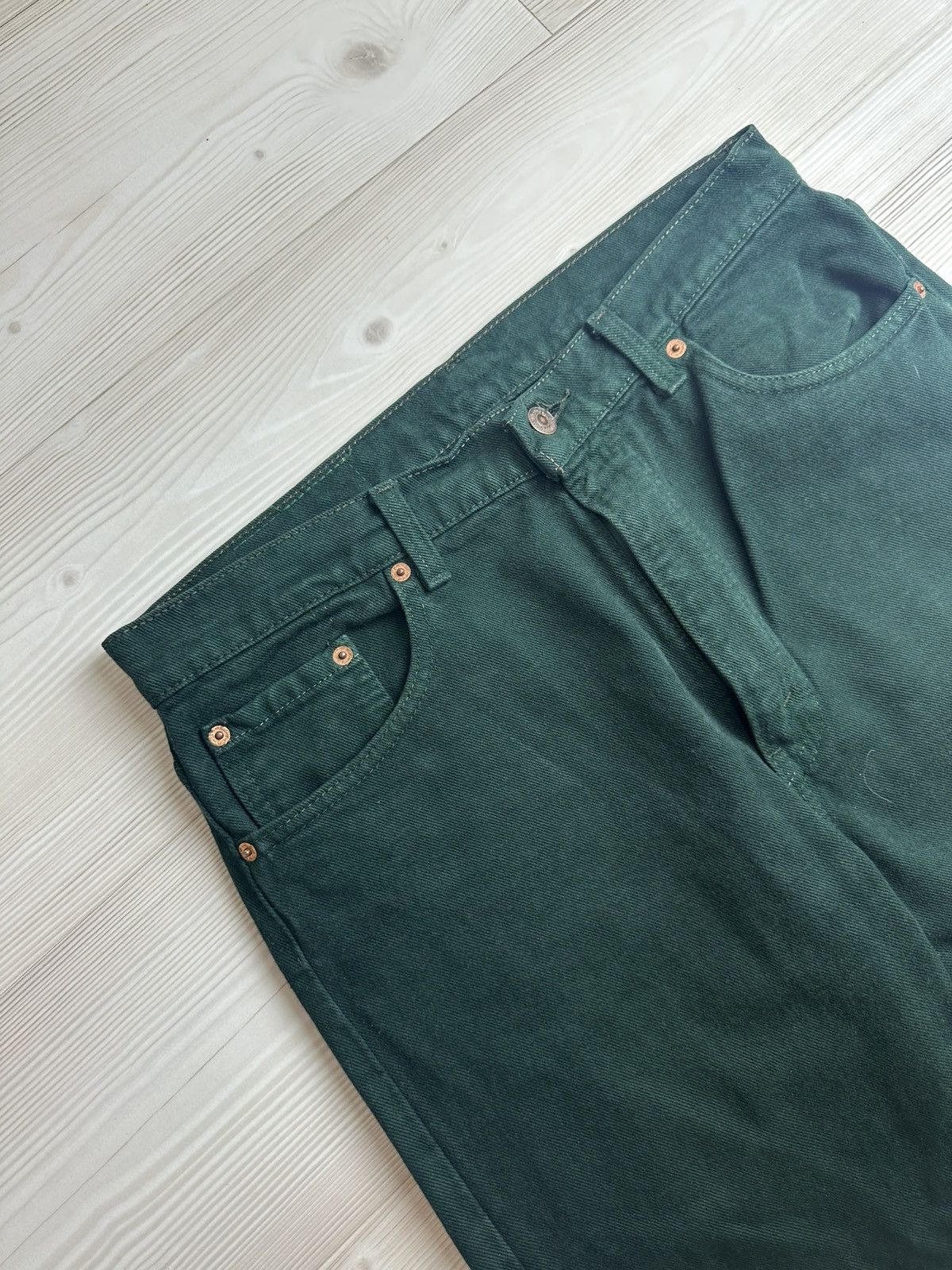Levi's Vintage Clothing Levi’s vintage 94’ jeans 505 36/34 green Size US 36 / EU 52 - 3 Thumbnail