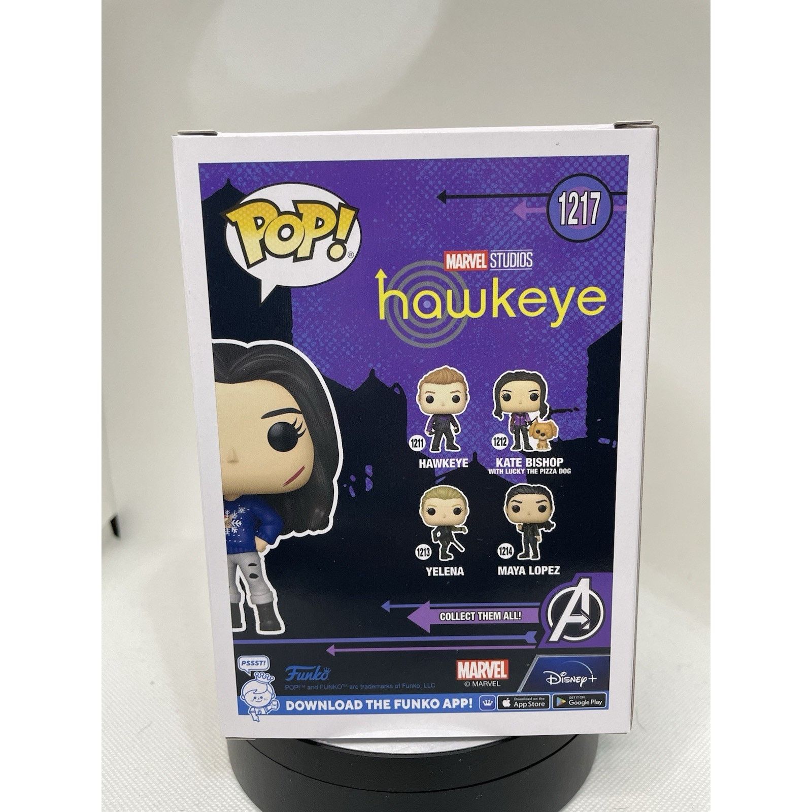 Marvel Comics Funko Pop Kate Bishop Ugly Sweater Target (Exclusive) #1217 Size ONE SIZE - 5 Thumbnail