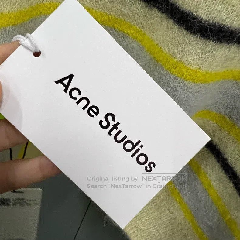 Acne Studios Acne Studios Striped Crew Neck Knit Sweater Size US XS / EU 42 / 0 - 5 Thumbnail