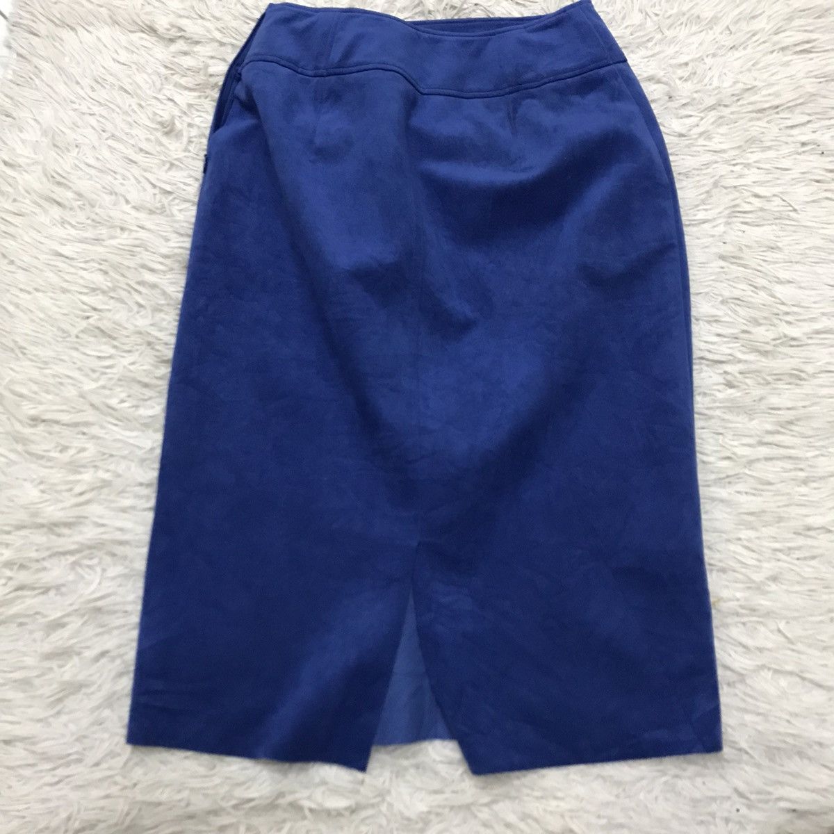 Japanese Brand × Vintage UNITED TOKTO SYNTHETIC LEATHER SKIRT Size 26" / US 2 / IT 38 - 9 Thumbnail