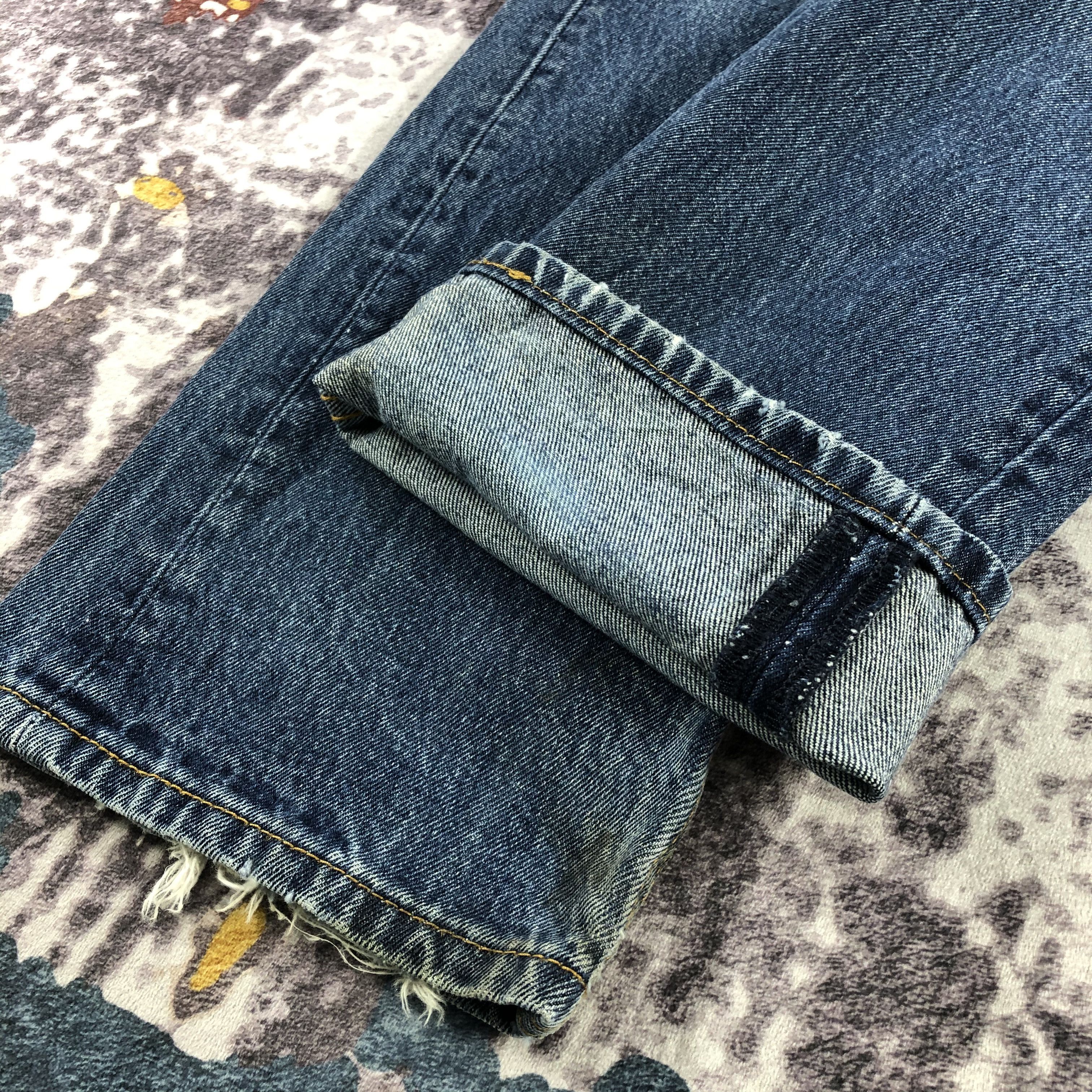 Levi's × Vintage Vintage Blue Wash Levis 505 Jeans-JM2681 Size US 34 / EU 50 - 8 Thumbnail