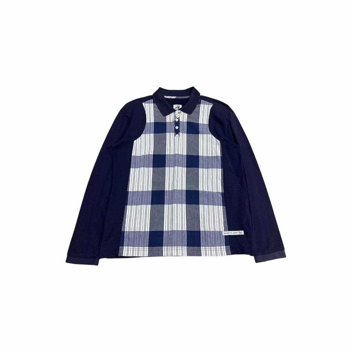 Issey Miyake 🔥Vintage Hai Sporting Gear Issey Miyake Polo Shirt Ls Size US M / EU 48-50 / 2 - 3 Thumbnail