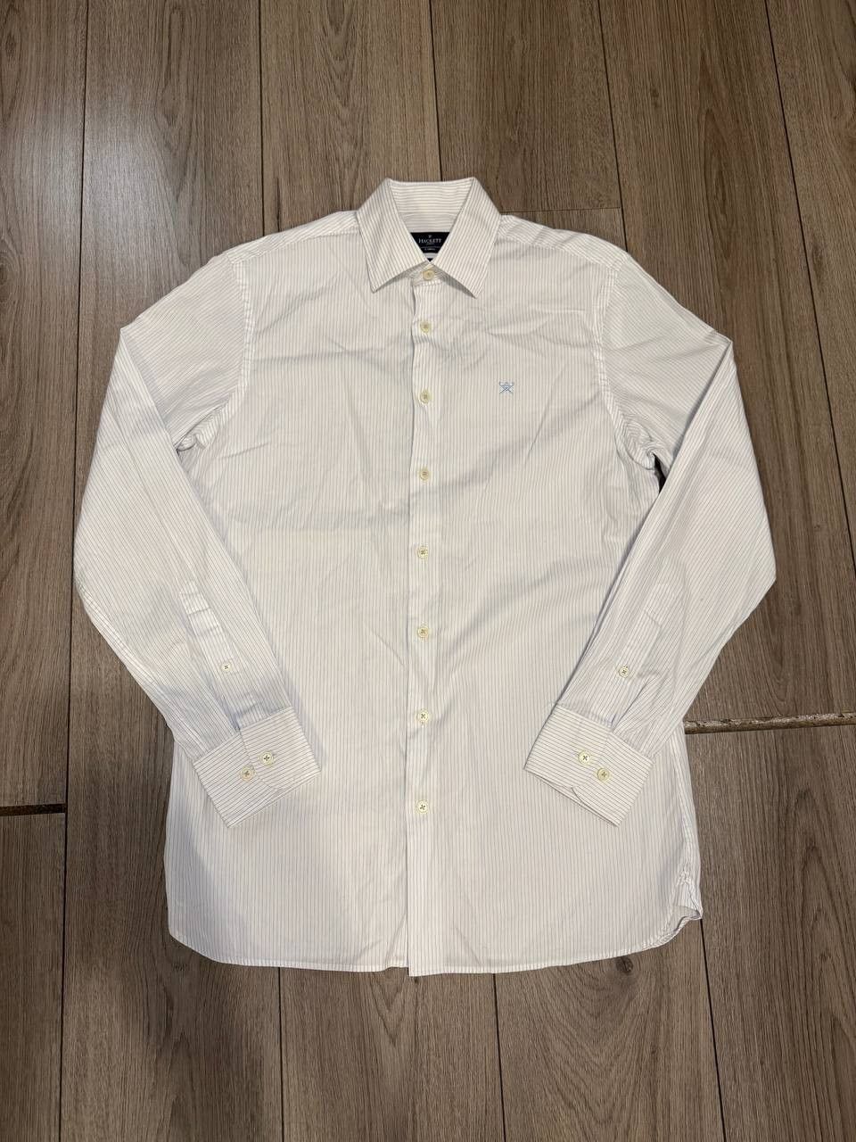 Hackett Hackett London shirt men sz XS/S Classic Fit striped white Size US XS / EU 42 / 0 - 1 Thumbnail