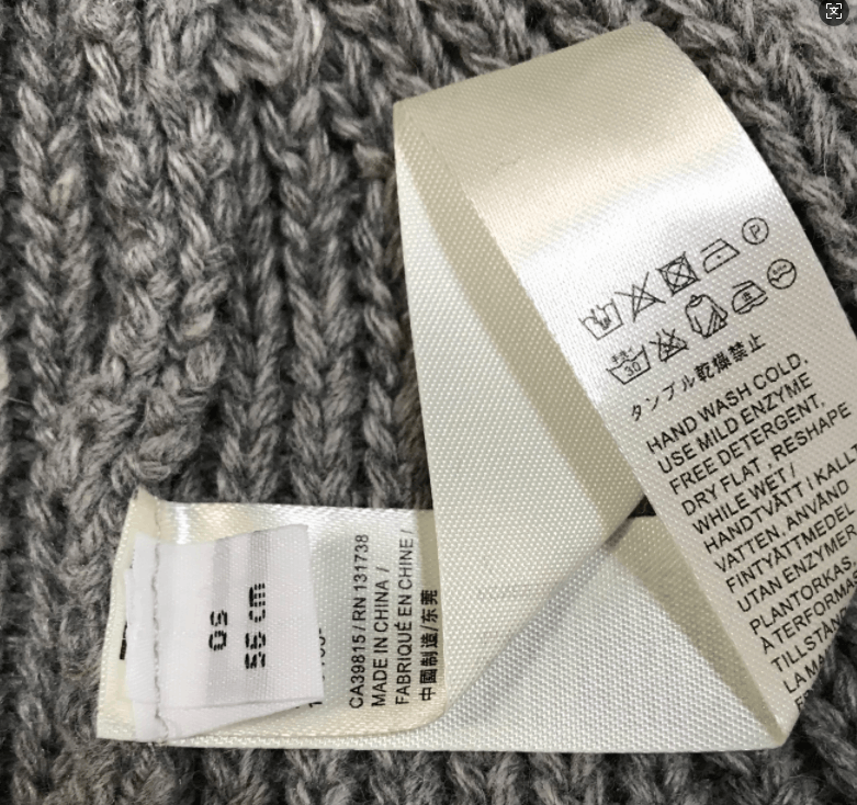 Acne Studios Acne Studios New Grey Melange Large Face Logo Beanie Size ONE SIZE - 11 Thumbnail