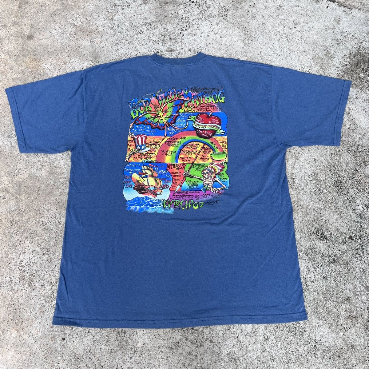 Grateful Dead Vintage Y2K Bob Weir and Ratdog Tour Tee XL Size US XL / EU 56 / 4 - 5 Thumbnail