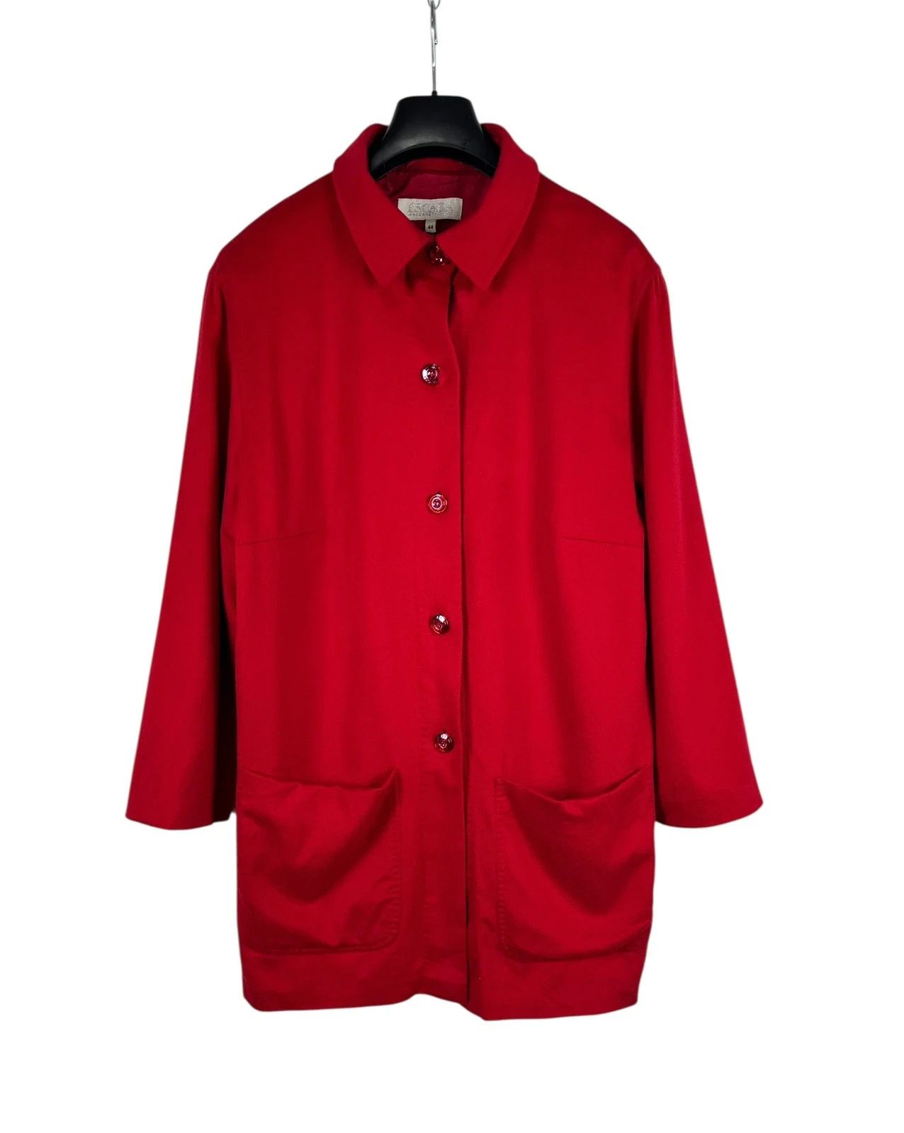 Escada Escada Margaretha Ley 100% Cashmere Coat Collared size 44 Size XL / US 12-14 / IT 48-50 - 12 Thumbnail