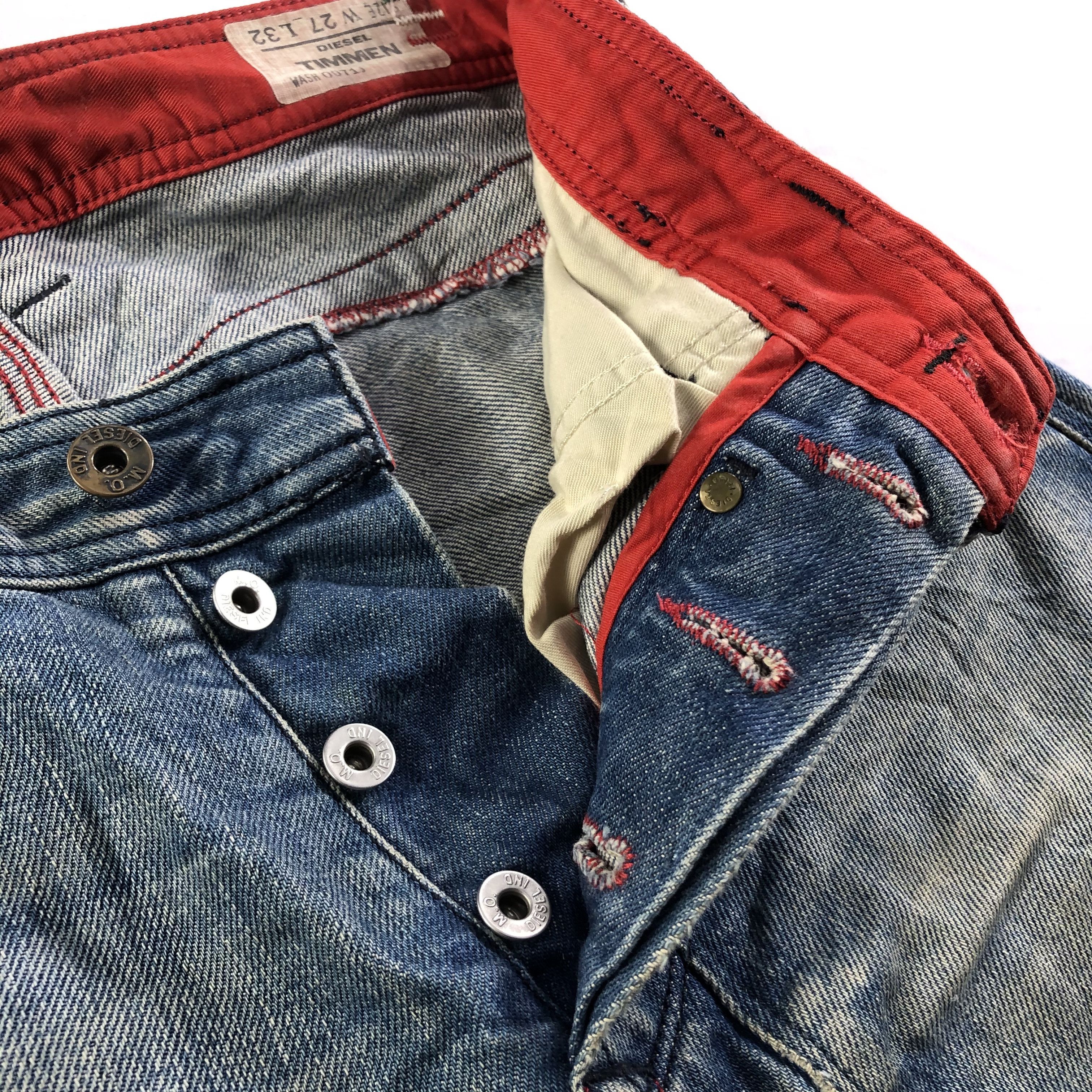 Diesel Vintage Diesel Industry Selvedge Jeans-J3603 Size US 29 - 9 Thumbnail