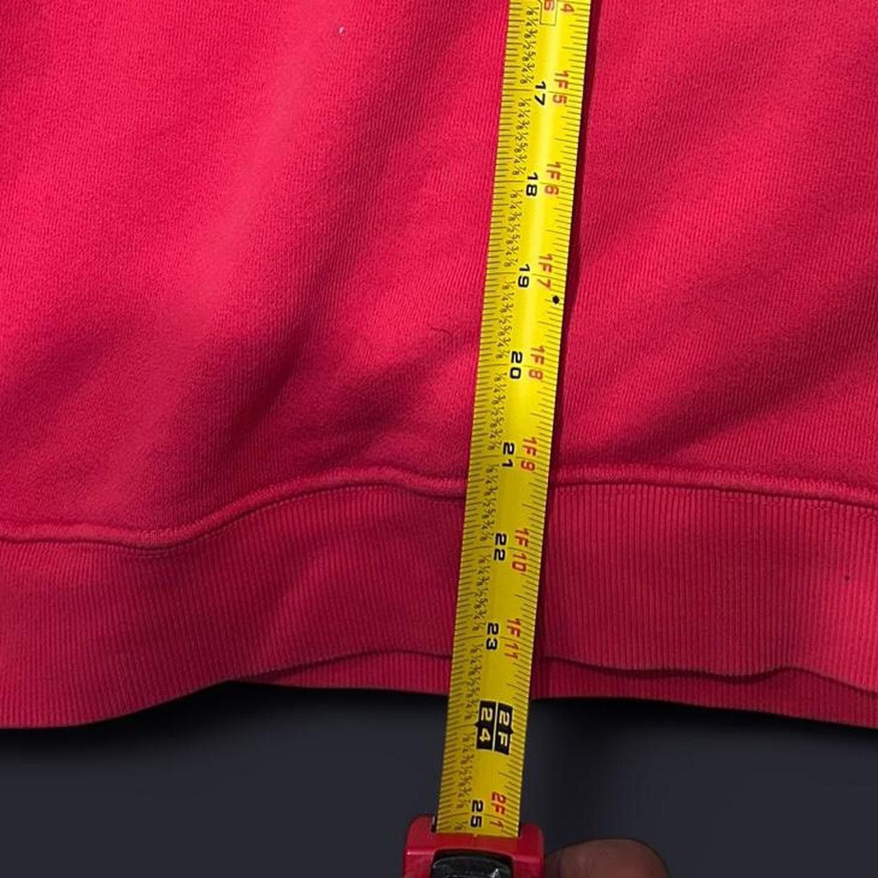 Seekings Seekings Red cotton Fleece Hoodie Size US L / EU 52-54 / 3 - 6 Thumbnail