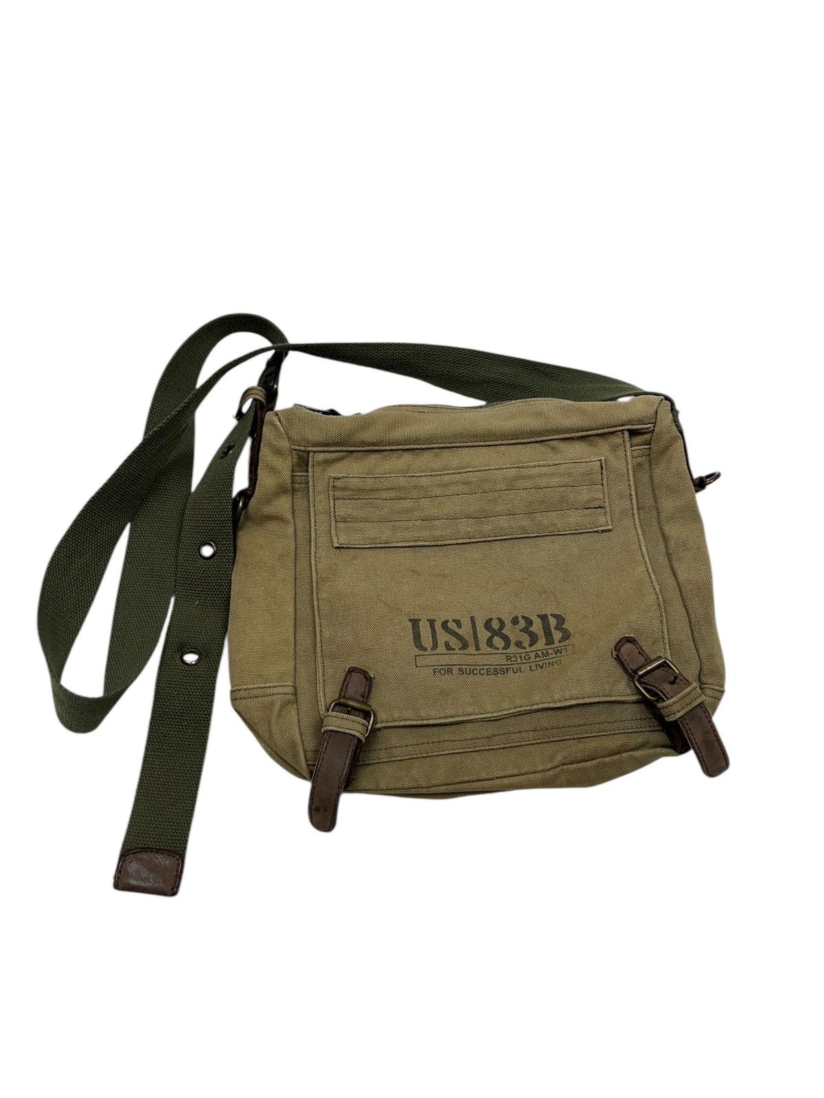 Vintage Vintage Distressed Military Bag Multi Pocket Diesel Style Size ONE SIZE - 11 Thumbnail
