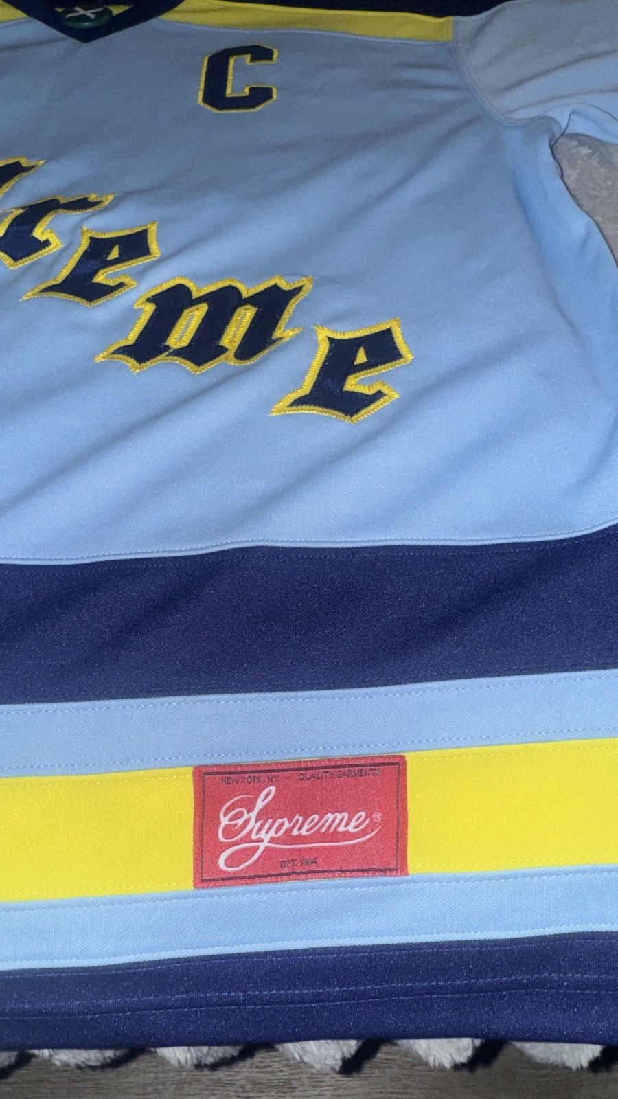 Supreme SUPREME Fire & Ice Hockey jersey Size US L / EU 52-54 / 3 - 3 Thumbnail