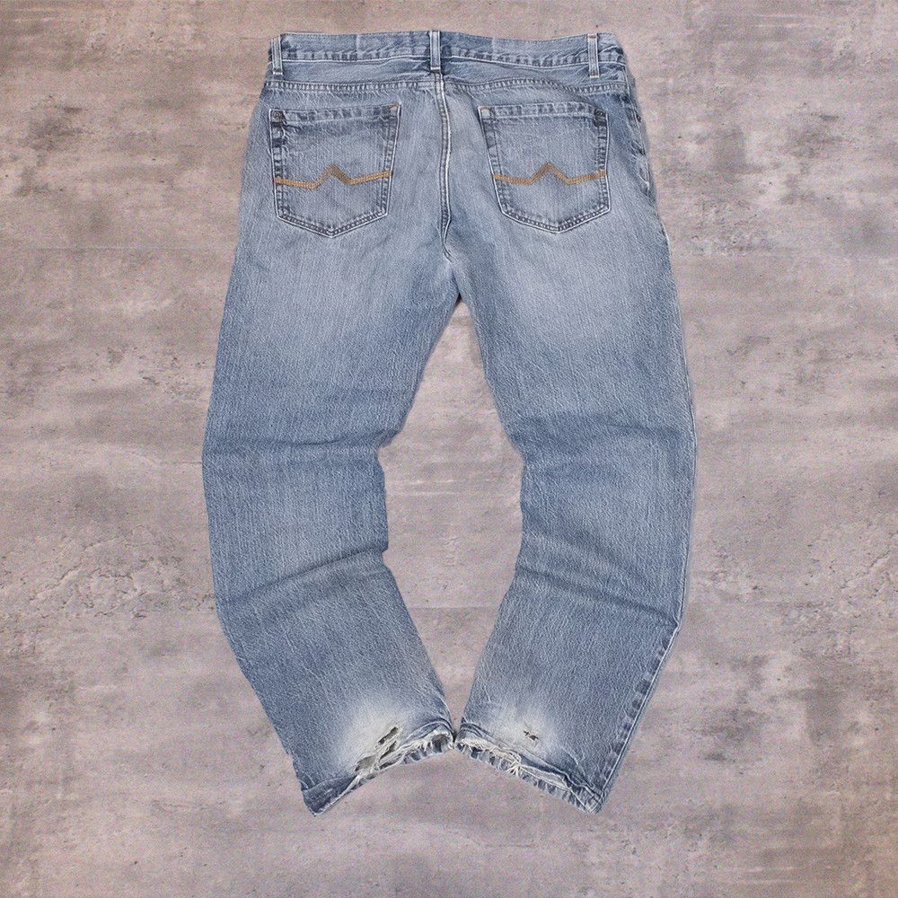 DKNY Y2K 2000s DKNY Jeans Baggy Fit Distressed Denim Pant's Size US 38 / EU 54 - 1 Thumbnail