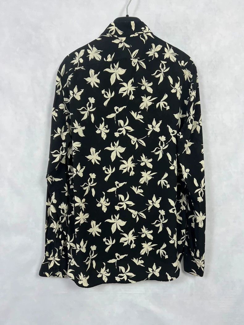 Saint Laurent Paris Saint Laurent Paris size 38 21ss Mulberry Silk Wild Orchid Size US M / EU 48-50 / 2 - 2 Thumbnail