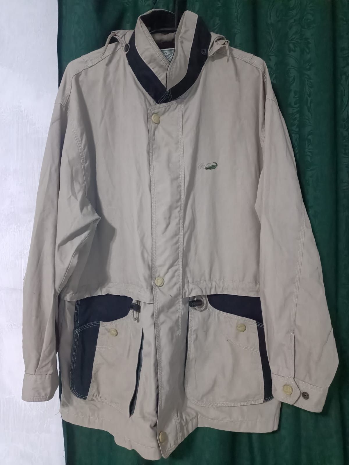Japanese Brand JACKETS PARKA CROCODIL CANVAS Size US XL / EU 56 / 4 - 1 Thumbnail