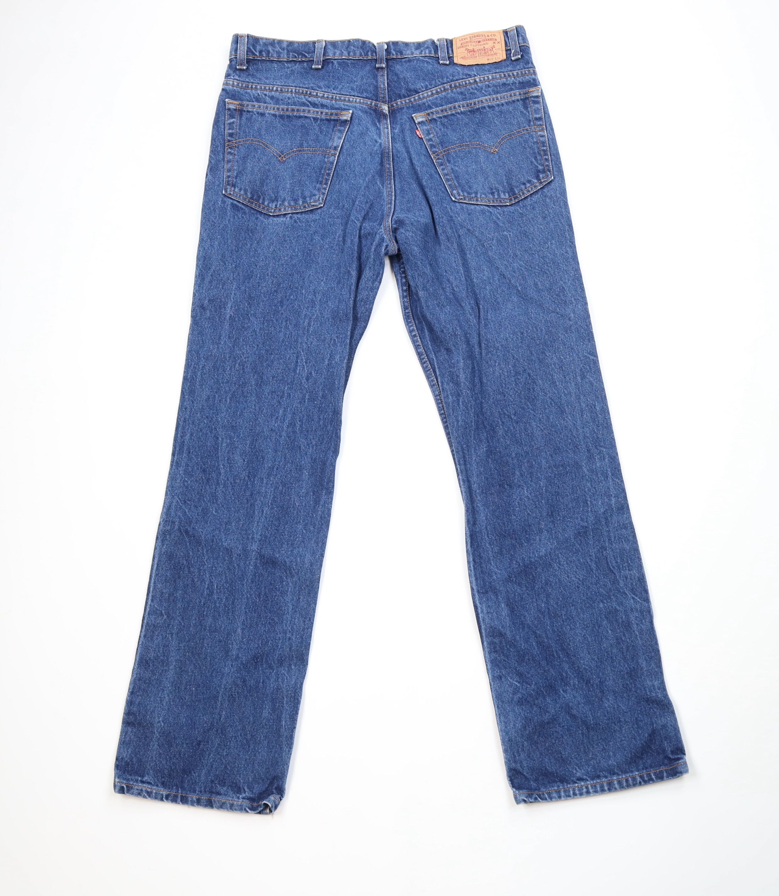 Levi's Vintage 80s Levis 517 Wide Leg Bootcut Denim Jeans Blue USA Size US 40 / EU 56 - 9 Thumbnail