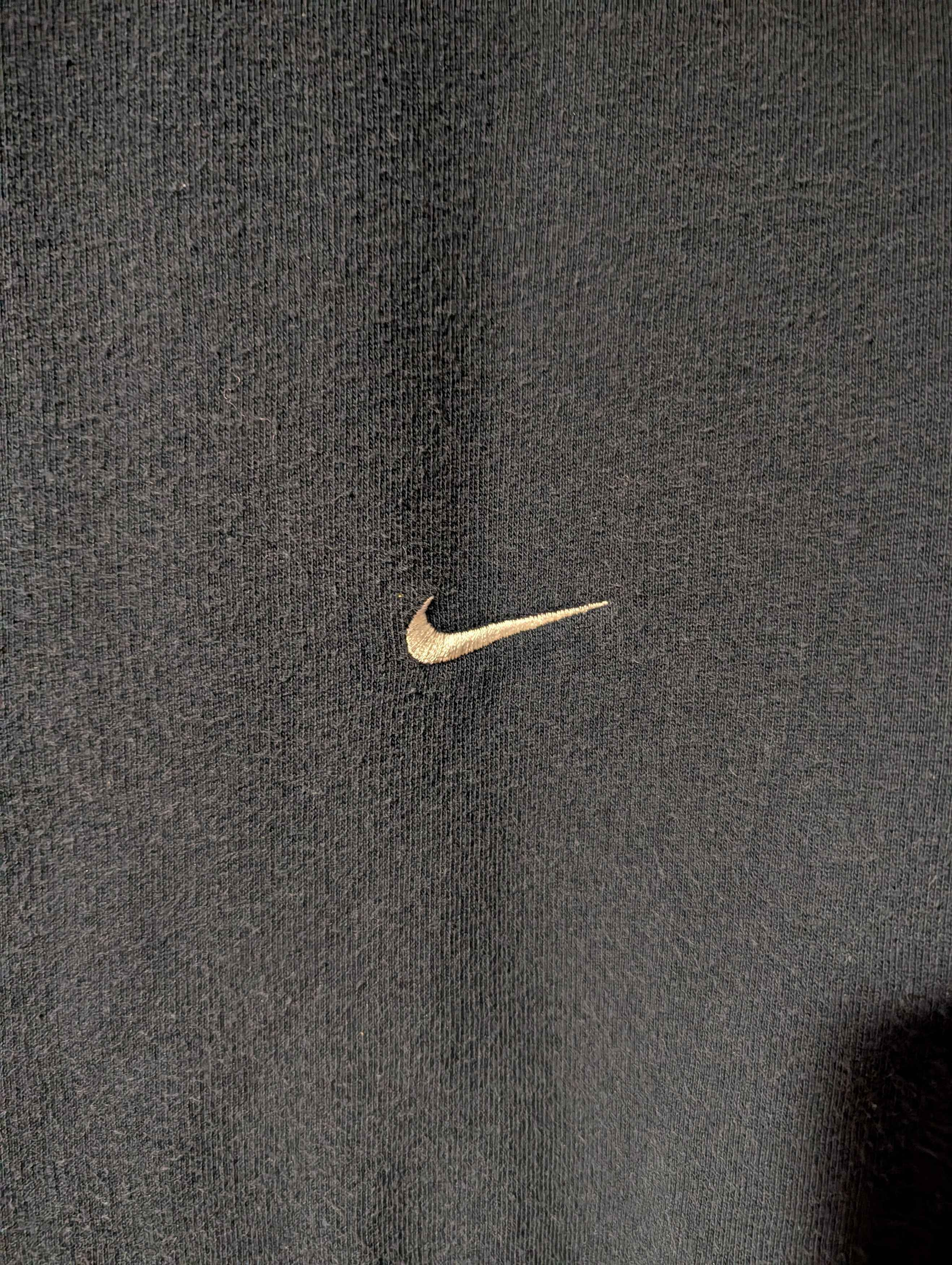 Nike Vintage Nike Sweatshirt Crew Neck Sweater Mini Swoosh Check Size US M / EU 48-50 / 2 - 2 Thumbnail