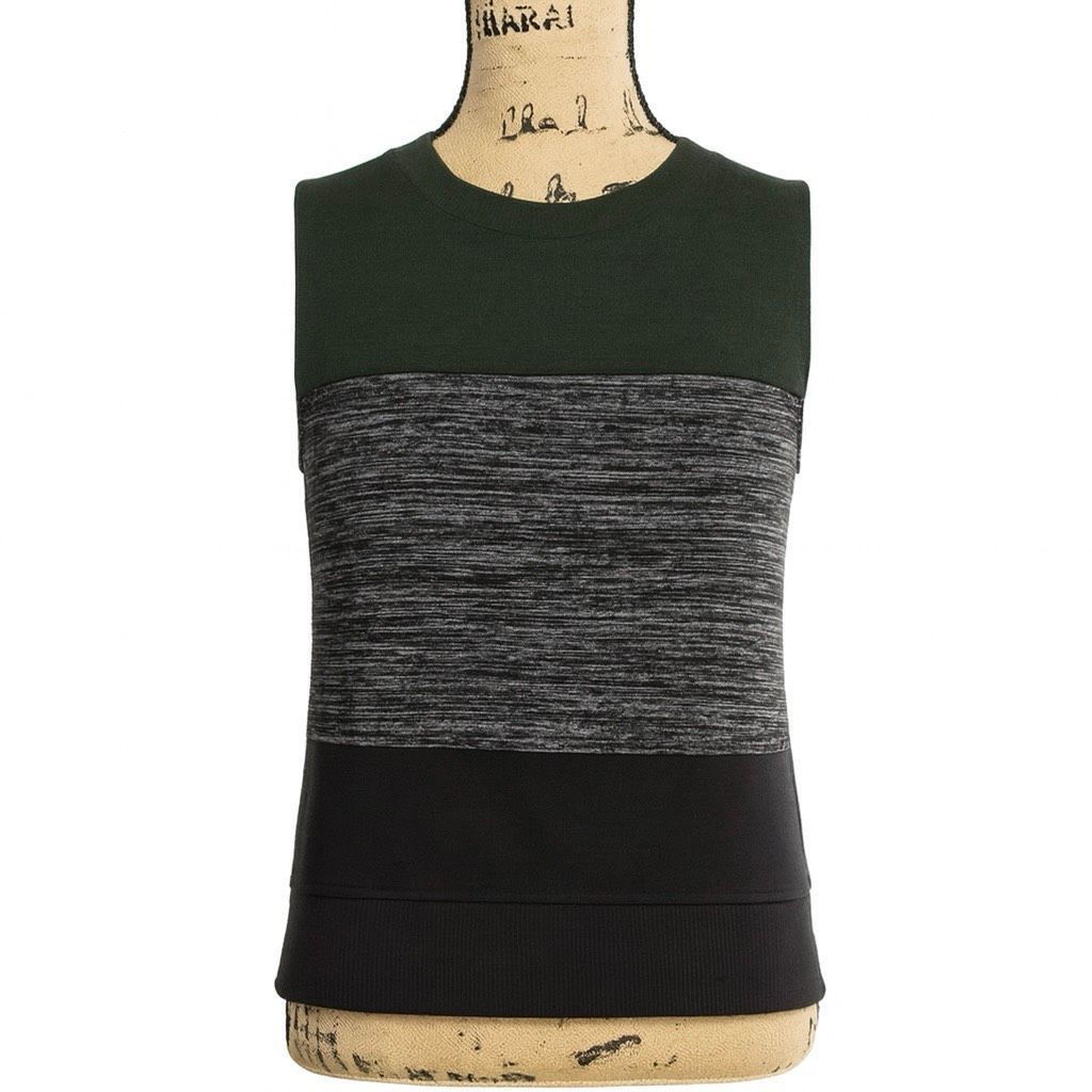 Reformation Reformation Colorblock Sleeveless Knit Top | Size XS Size XS / US 0-2 / IT 36-38 - 1 Thumbnail