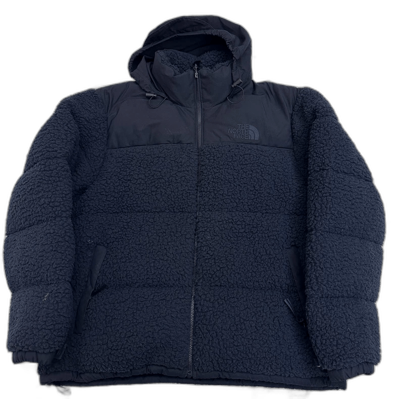 The North Face The North Face Navy Fleece Puffer Jacket Size US XXL / EU 58 / 5 - 1 Thumbnail