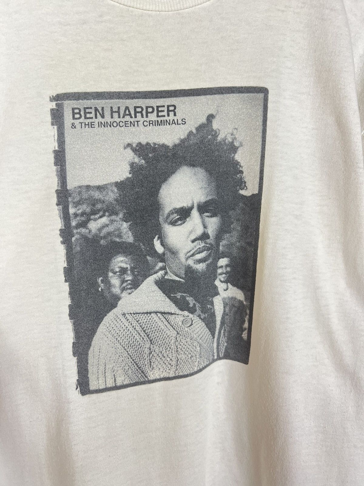 Band Tees Vintage 1997 Ben Harper The Innocent Criminals Tour T-Shirt Size US M / EU 48-50 / 2 - 3 Thumbnail