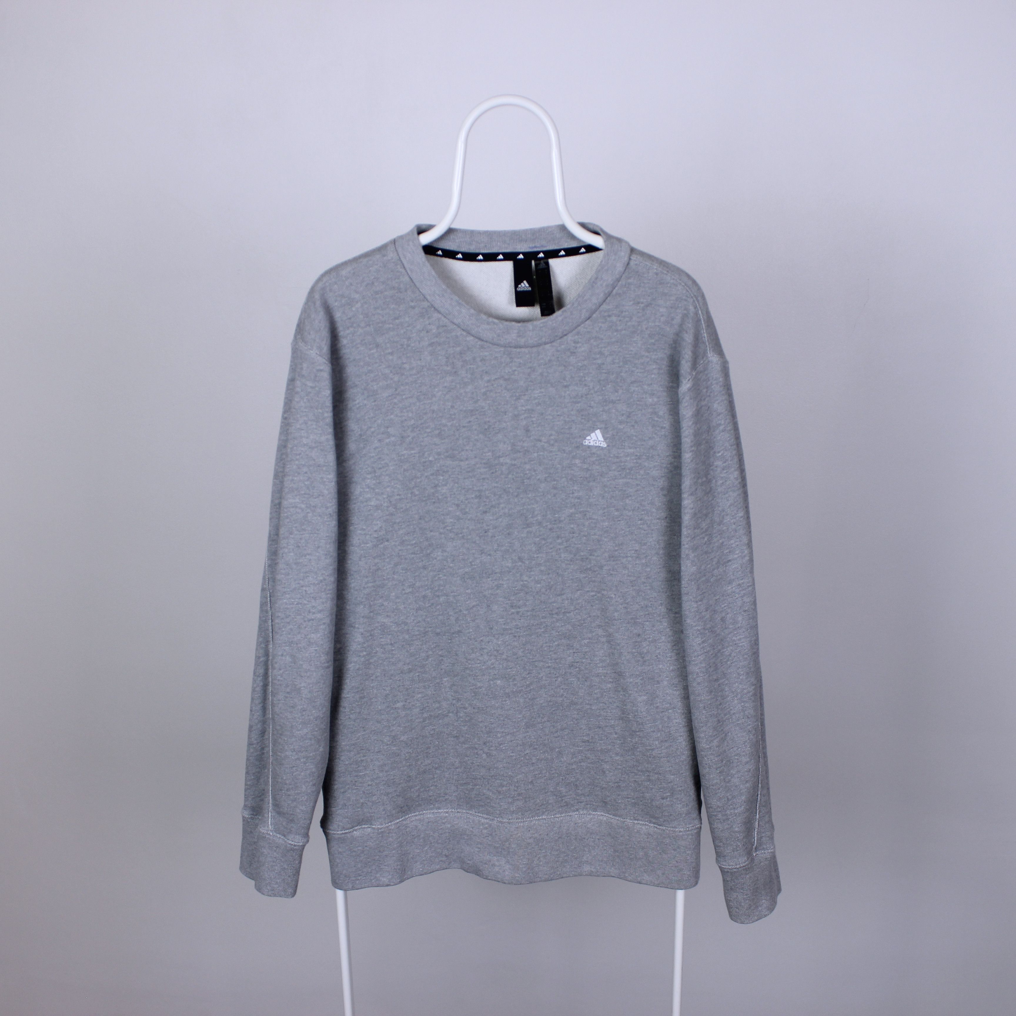 Adidas Adidas sweatshirt men vintage logo M gray perfomance H45372 Size US M / EU 48-50 / 2 - 10 Thumbnail