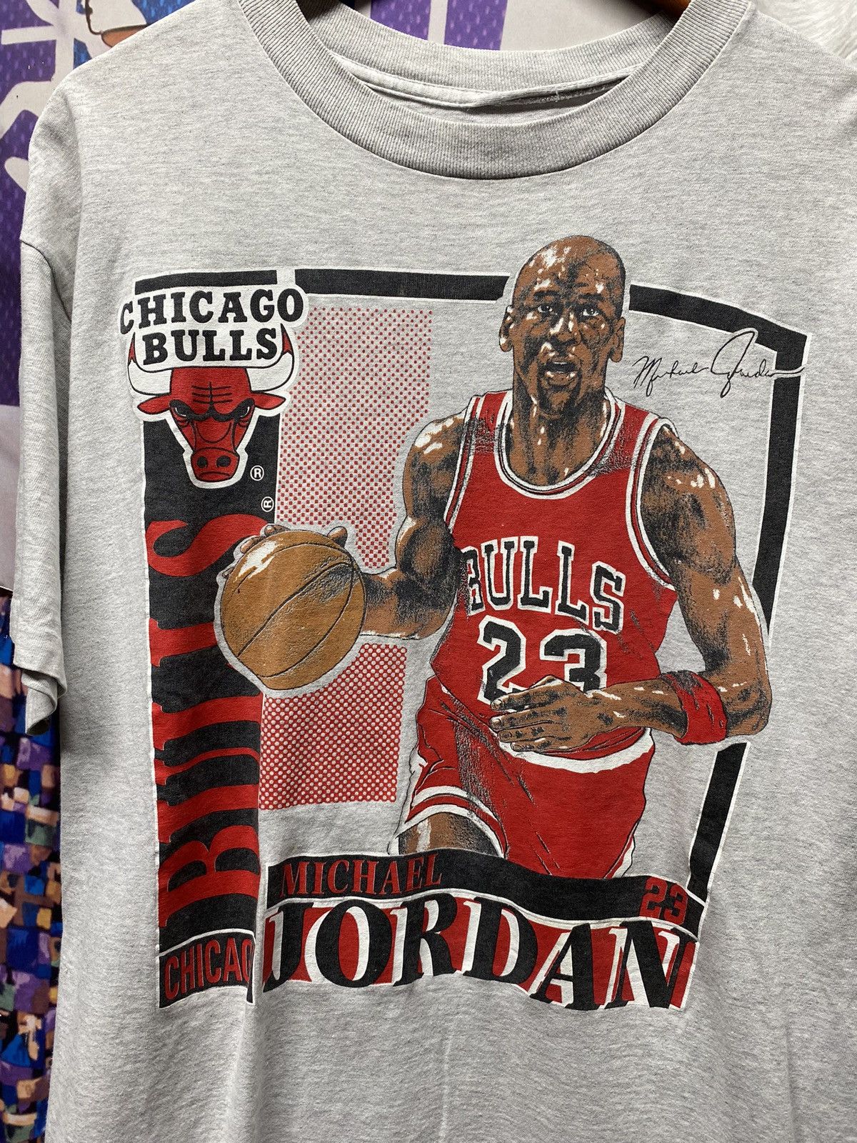 Jordan Brand 90’s Vintage Michael Jordan Bulls Tee Shirt Large Size US L / EU 52-54 / 3 - 7 Thumbnail