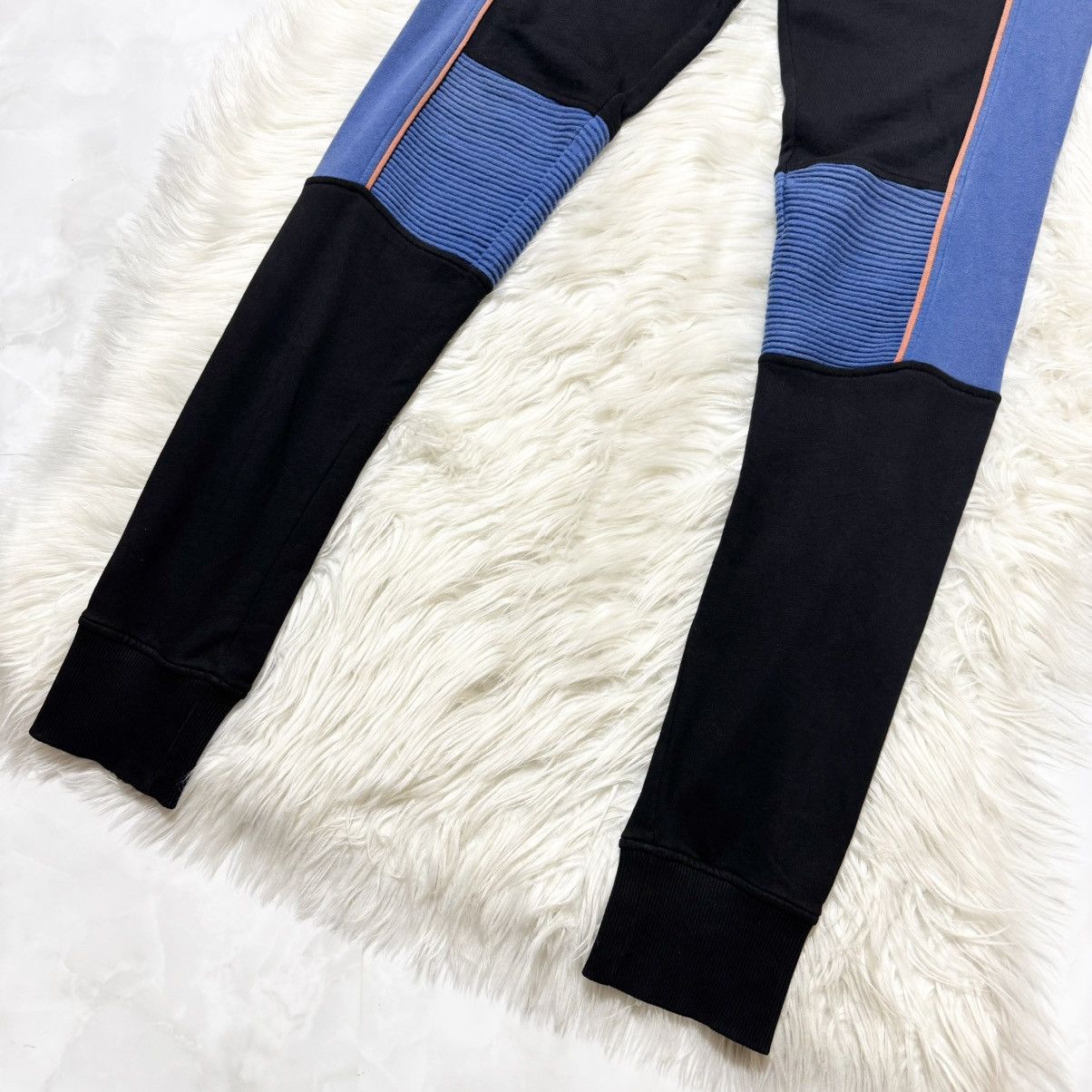 Balmain Balmain Homme Color-blocked Biker Sweatpants Size US 29 - 5 Thumbnail