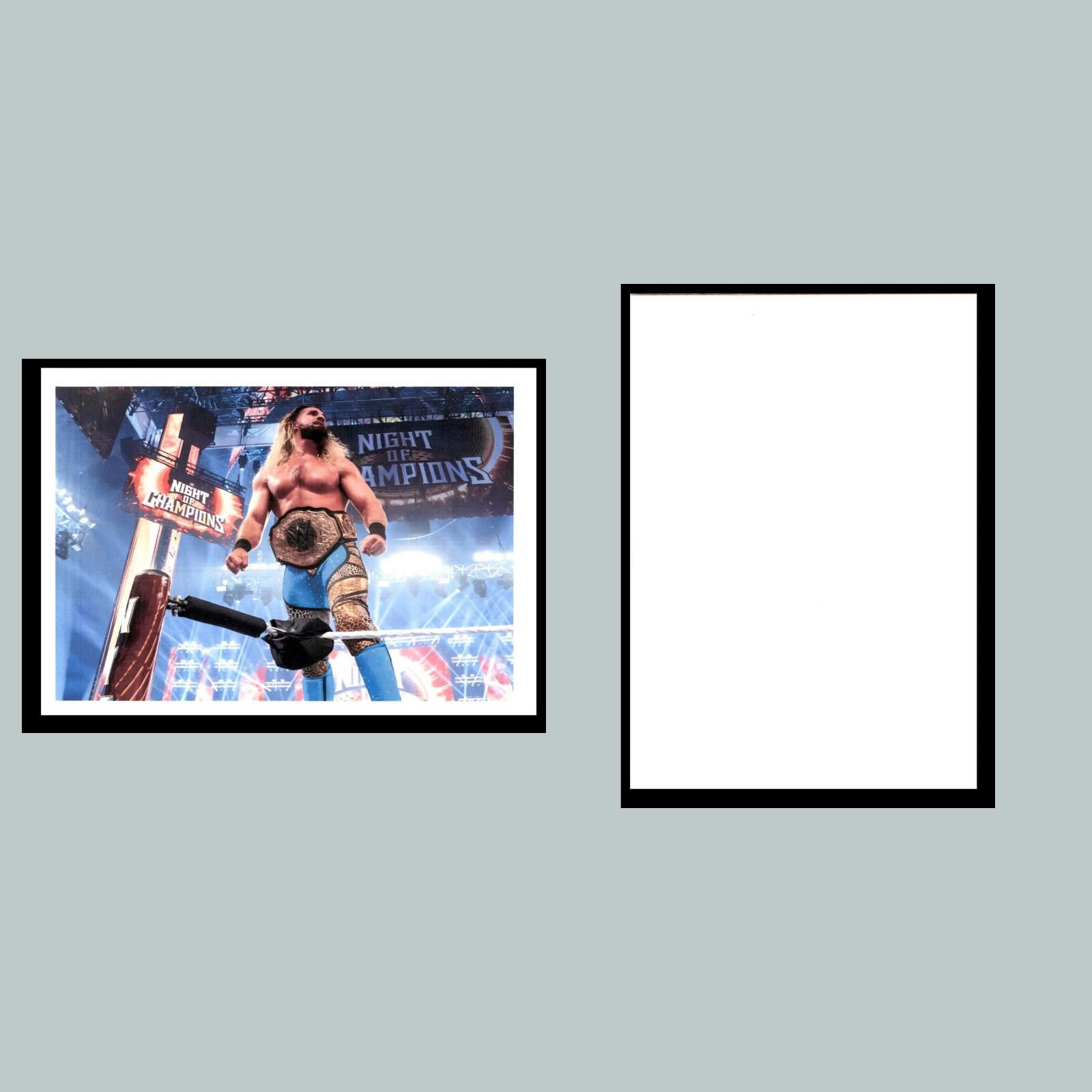 Other #0005 P 8X10 Seth Rollins With Belt In Ring Glossy Photo Size ONE SIZE - 3 Thumbnail