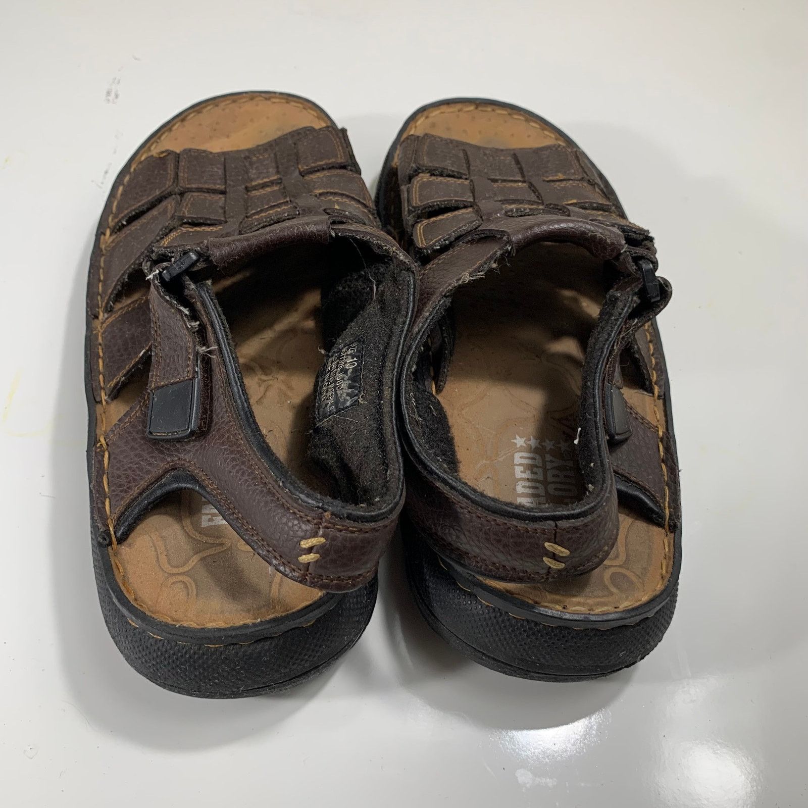 Other Faded Glory Mens 10 Fisherman Sandals Chunky Platform Size US 10 / EU 43 - 2 Thumbnail