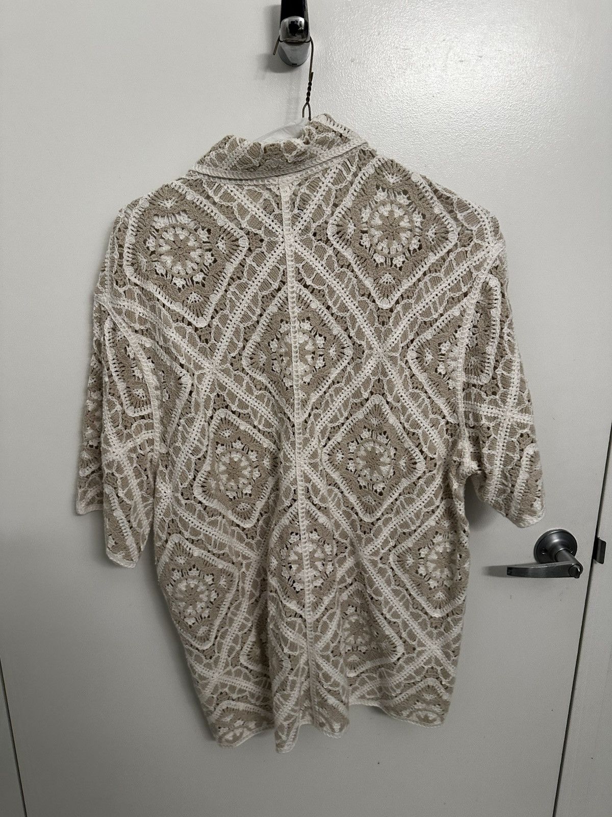 Abercrombie & Fitch Abercrombie Crochet Button-Up Size US XXL / EU 58 / 5 - 4 Thumbnail
