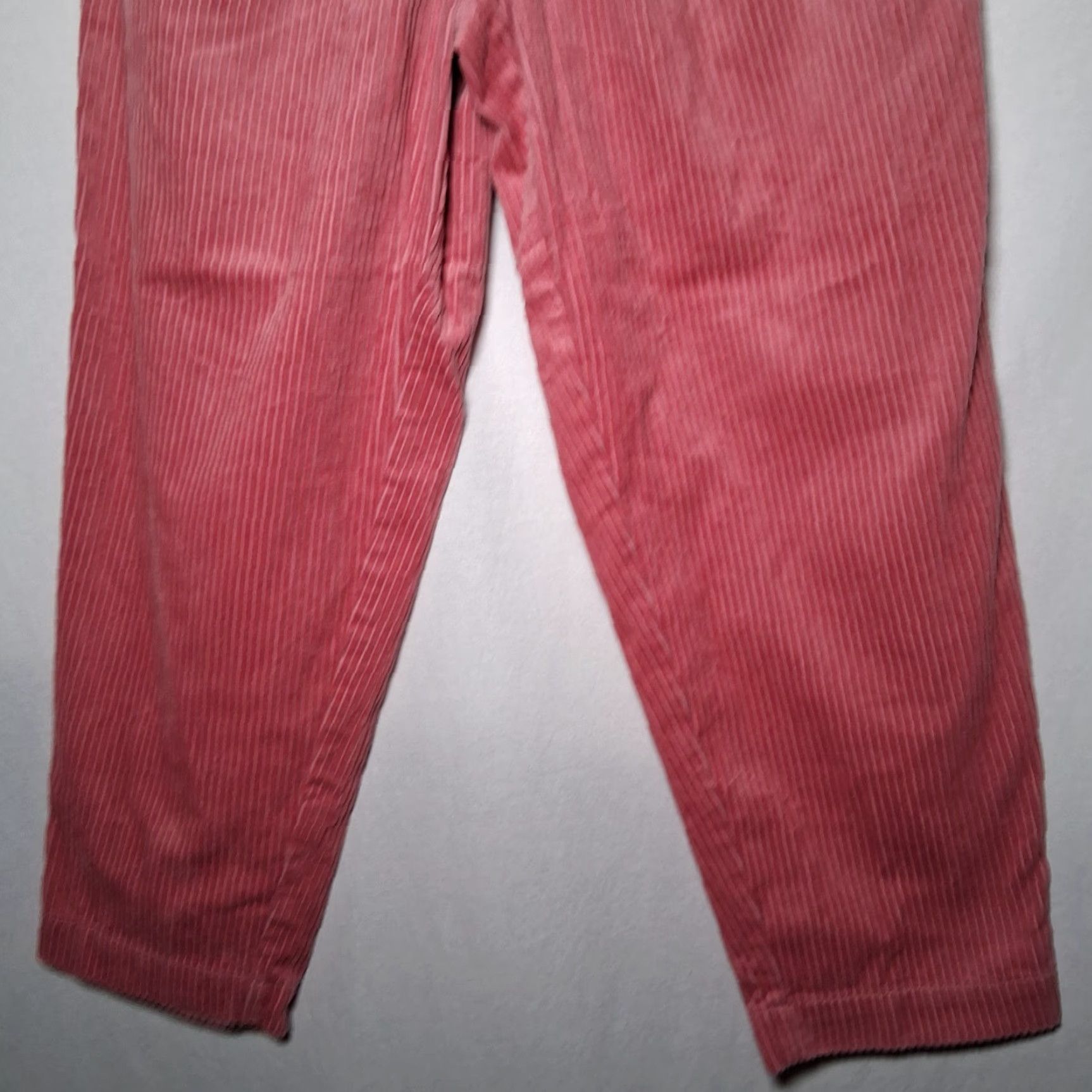 Rowing Blazers Rowing Blazers Corduroy Pants Women 14 Pink Rose Wide Wale NEW Size 36" / US 14 / IT 50 - 4 Thumbnail
