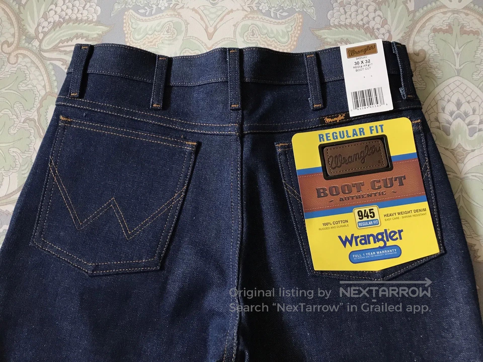 Wrangler Wrangler 945 Flared Blue Jeans. Size US 30 / EU 46 - 5 Thumbnail
