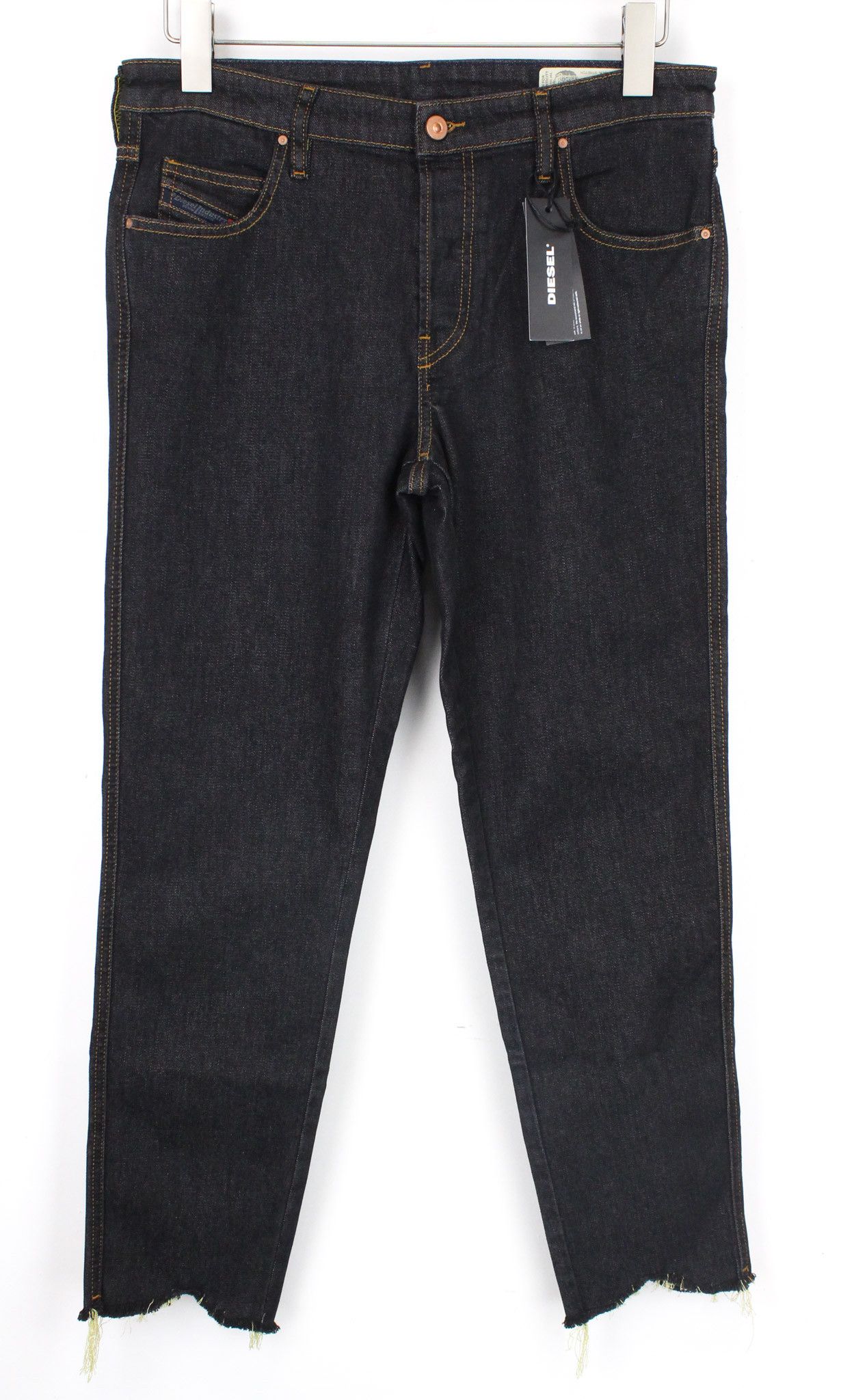 Diesel BABHILA 084XK W30/L32 Dark Blue Stretch Jeans 70062 Size 30" / US 8 / IT 44 - 1 Thumbnail