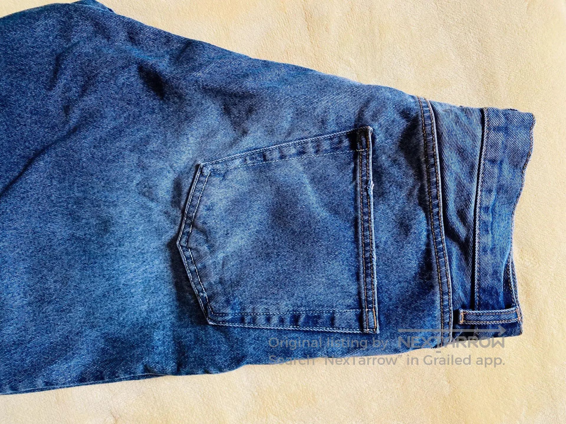 Beams Japan Nautica Beams Washed Embroidered Relaxed Jeans. Size US 28 / EU 44 - 5 Thumbnail