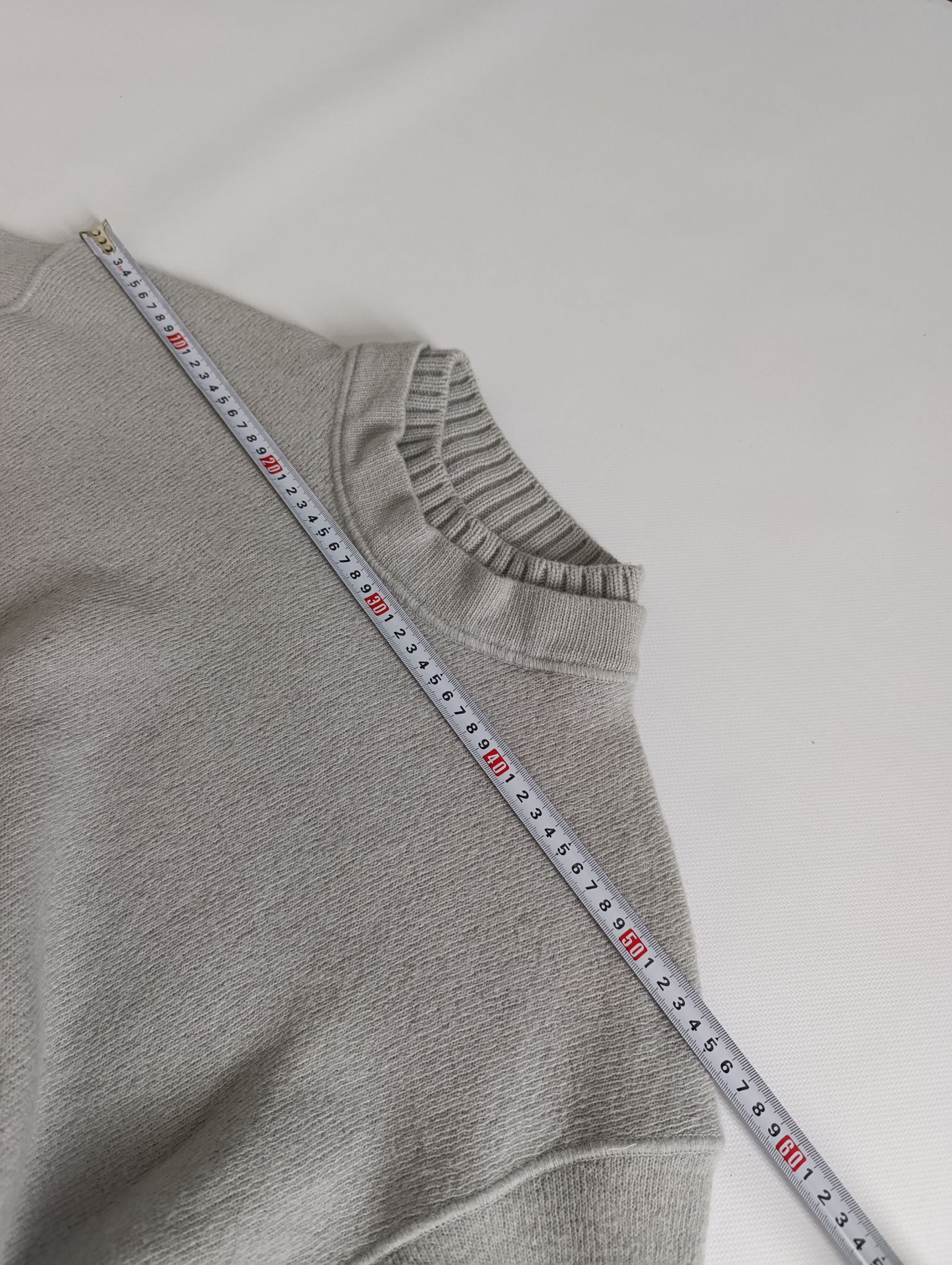 Stone Island STONE ISLAND PATCH BLACK-CUFF HIGH-NECK VINTAGE SWEATER Size US XL / EU 56 / 4 - 23 Thumbnail