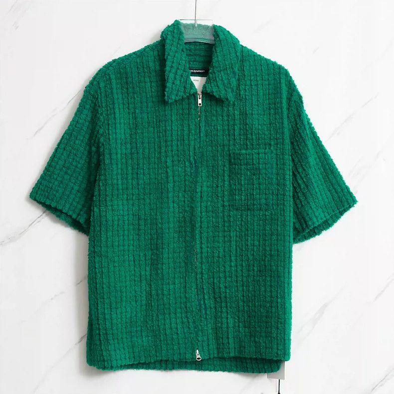 Song For The Mute Song For The Mute Embossed zipper shirt Size US S / EU 44-46 / 1 - 1 Thumbnail