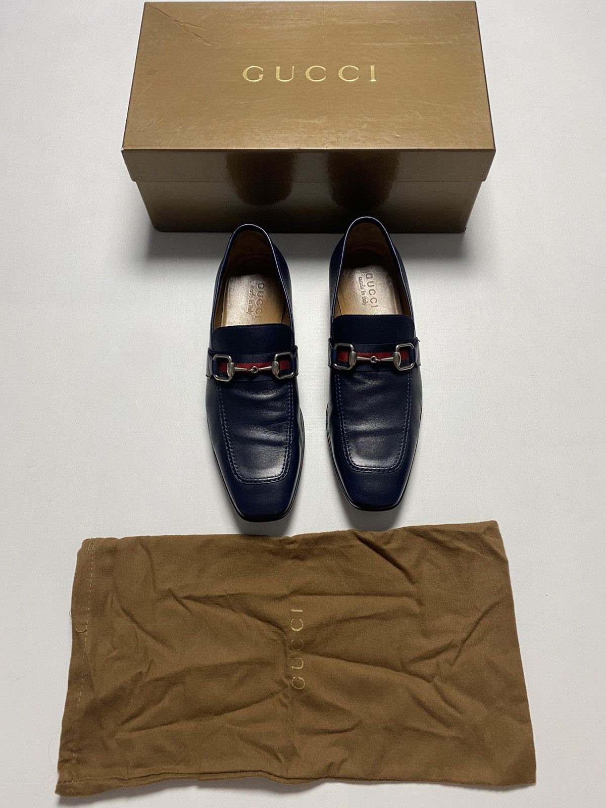 Gucci Gucci Leather Loafers Size US 8.5 / EU 41-42 - 3 Thumbnail