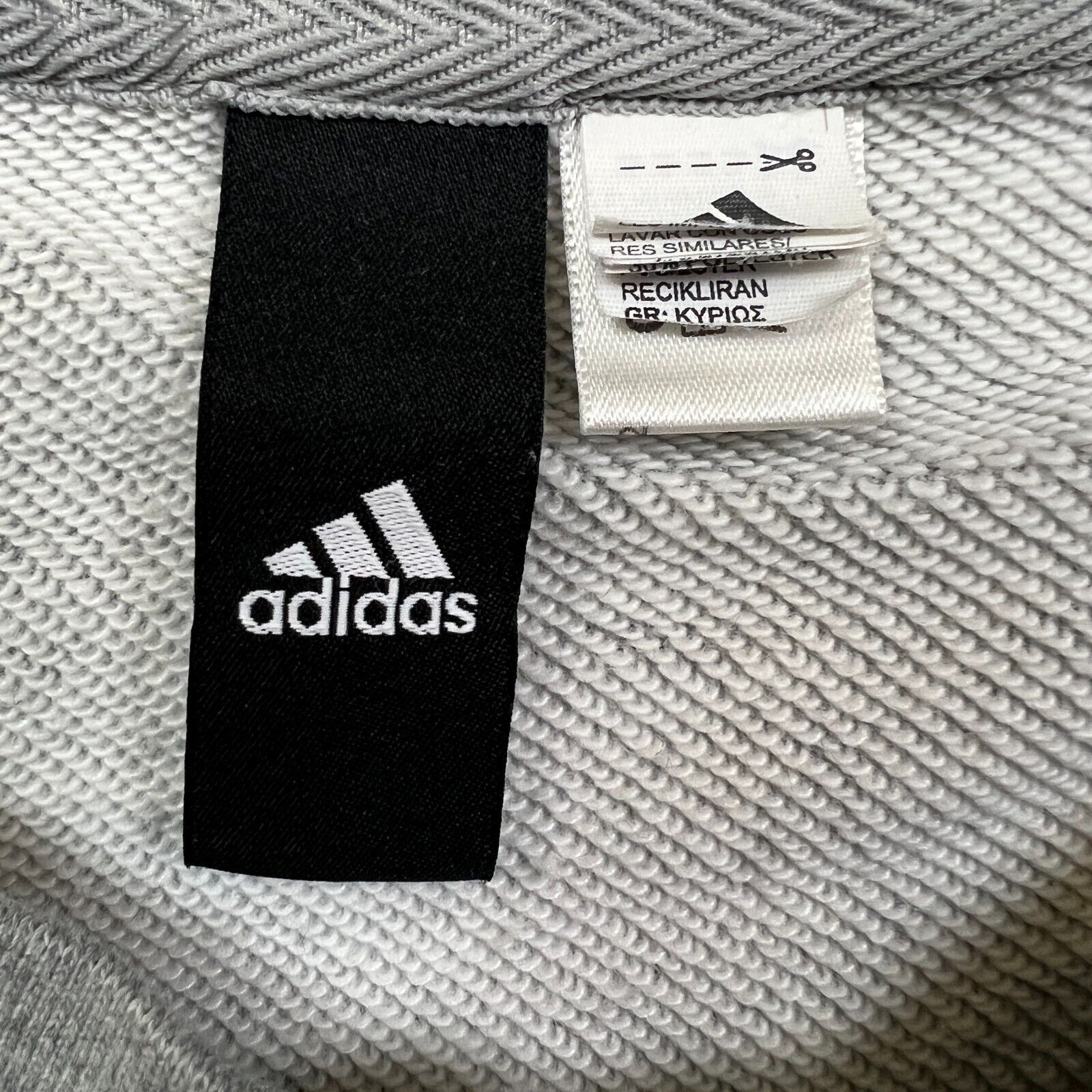 Adidas × Vintage Adidas Sweatshirt Large Stripe Spell Out Pullover Crewneck Size US L / EU 52-54 / 3 - 6 Thumbnail