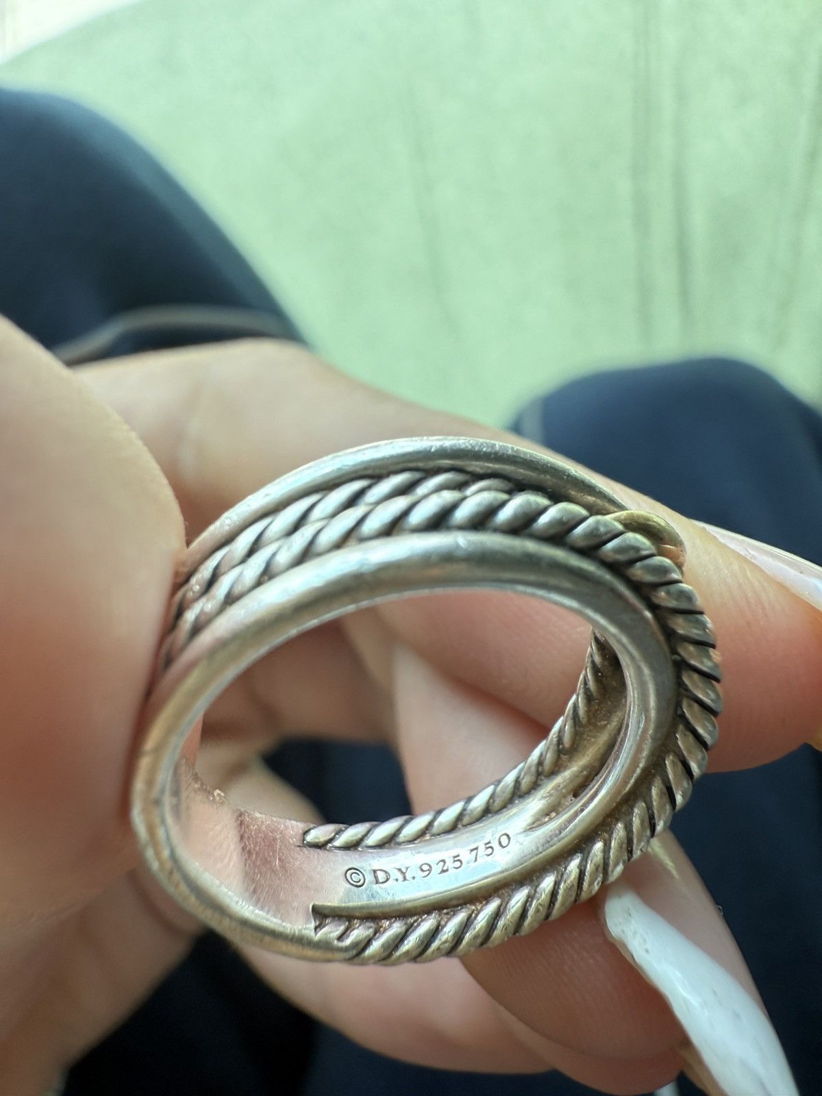 David Yurman David yurman crossover ring. Size ONE SIZE - 2 Thumbnail