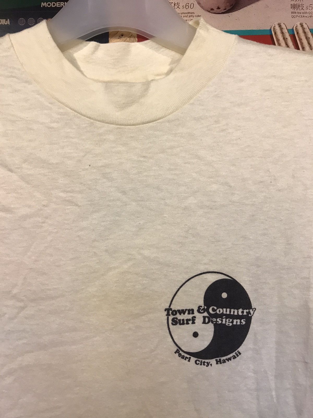 Vintage Vintage Town & Country Surf Design T&C Tee Shirt Size US S / EU 44-46 / 1 - 2 Thumbnail