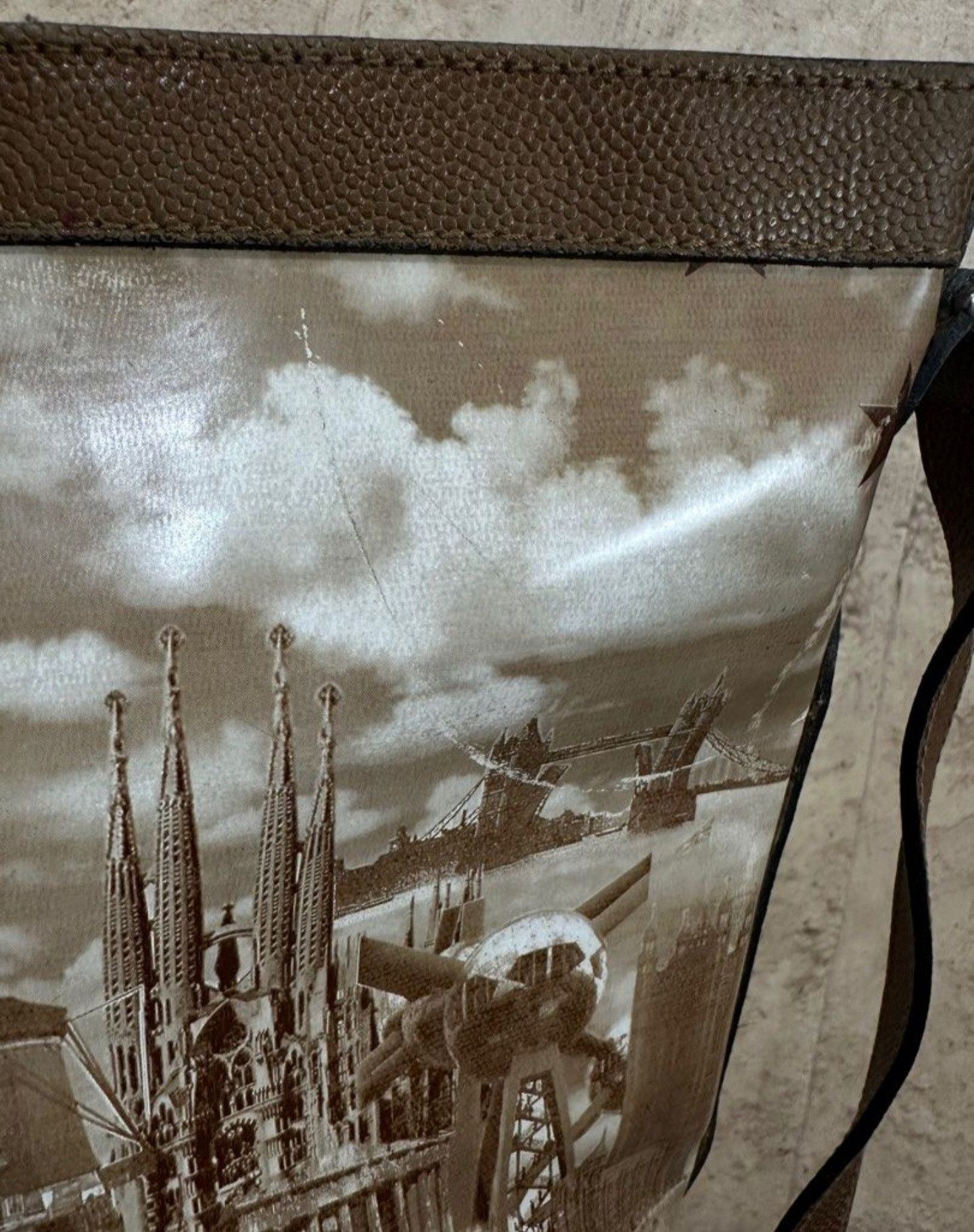 Jean Paul Gaultier Jean paul gaultier Angel print leather sling bag Size ONE SIZE - 3 Thumbnail