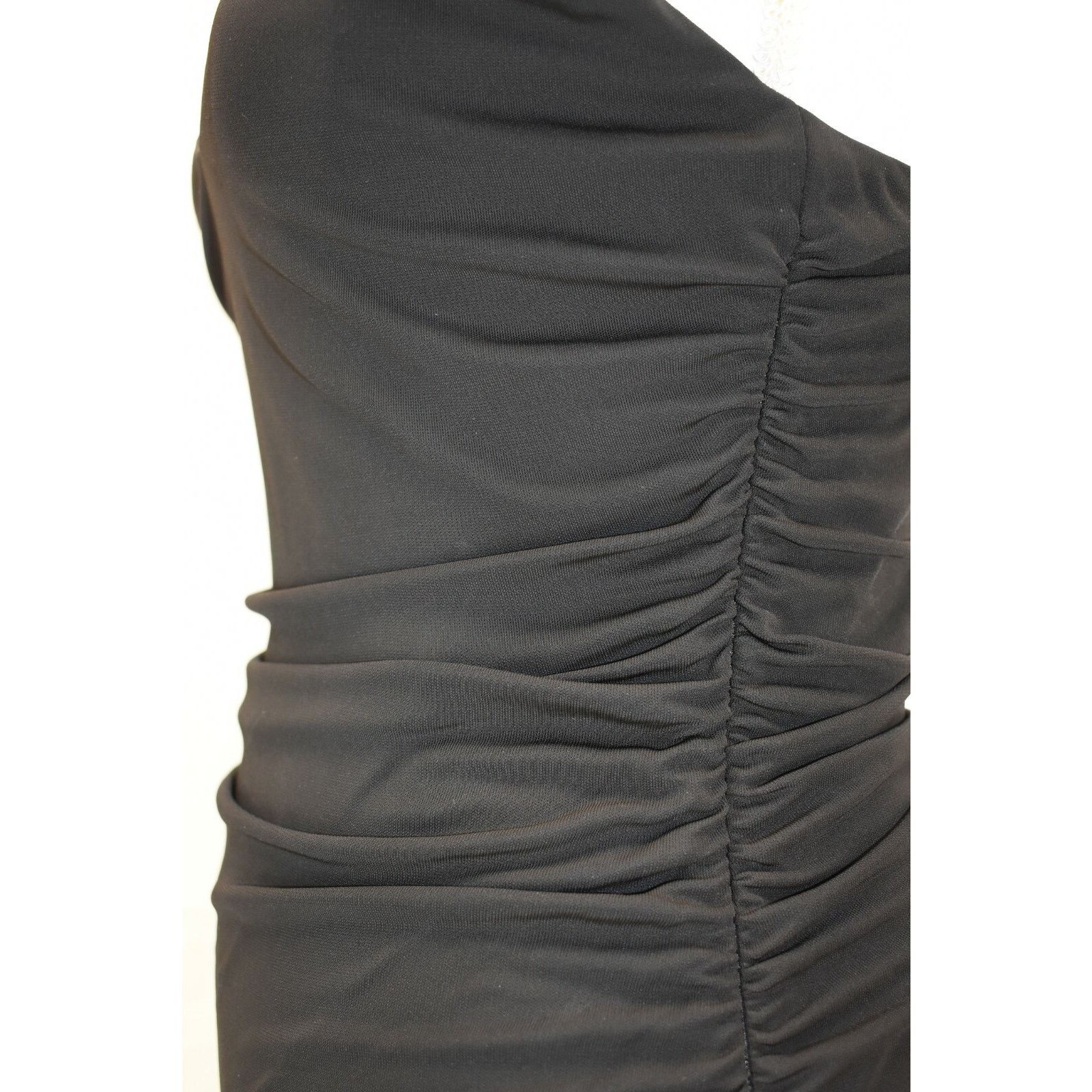 Versace VERSACE A55371 BLACK SILK GOLD RING DRESS BLOUSE TOP 44 IT Size XL / US 12-14 / IT 48-50 - 5 Thumbnail