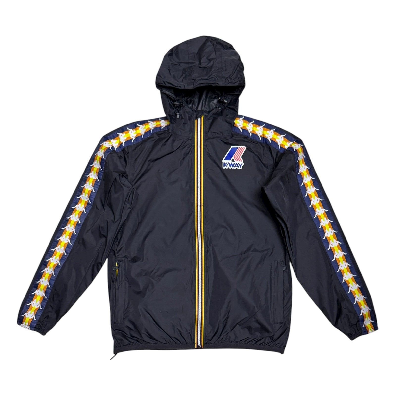 K-Way × Kappa K-WAY x KAPPA Le Vrai Waterproof Windbreaker Jacket Small Size S / US 4 / IT 40 - 1 Thumbnail