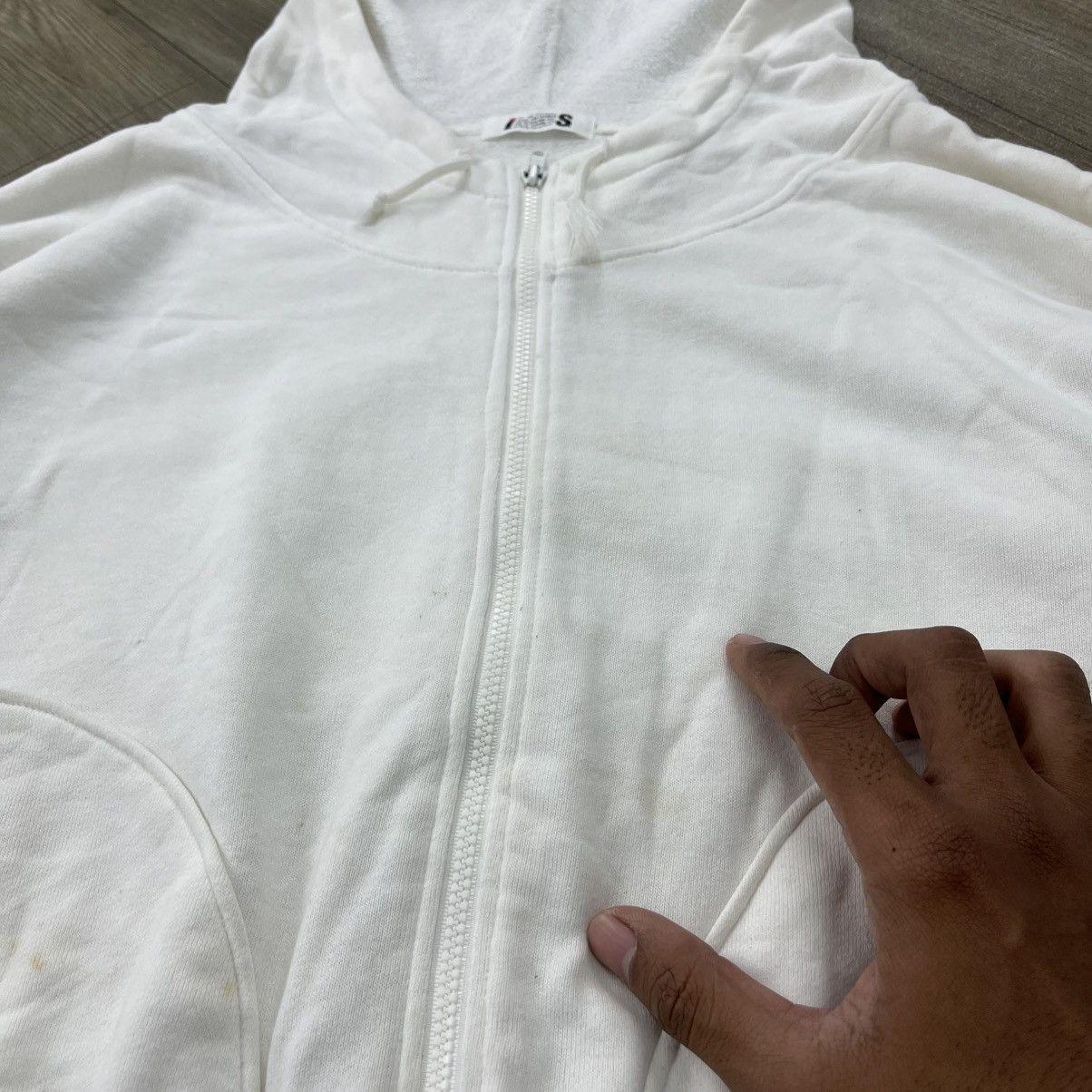 Issey Miyake Archived🚨 Tsumori Chisasto Issey Miyake Big Logo Zip Hoodie Size US L / EU 52-54 / 3 - 12 Thumbnail
