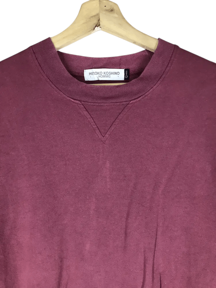 Hiroko Koshino Homme Vintage Hiroko Koshino Homme Sweatshirts Size US L / EU 52-54 / 3 - 3 Thumbnail