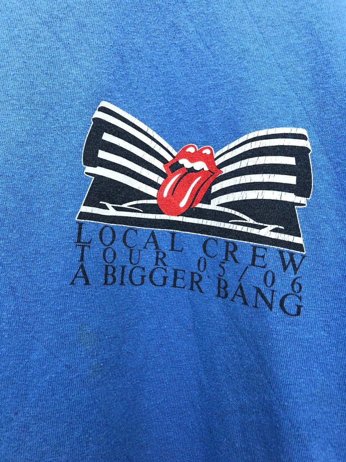 Band Tees × Vintage Vintage 00's Rolling Stones shirt Tour A Bigger Bang wts01 Size US XL / EU 56 / 4 - 3 Thumbnail