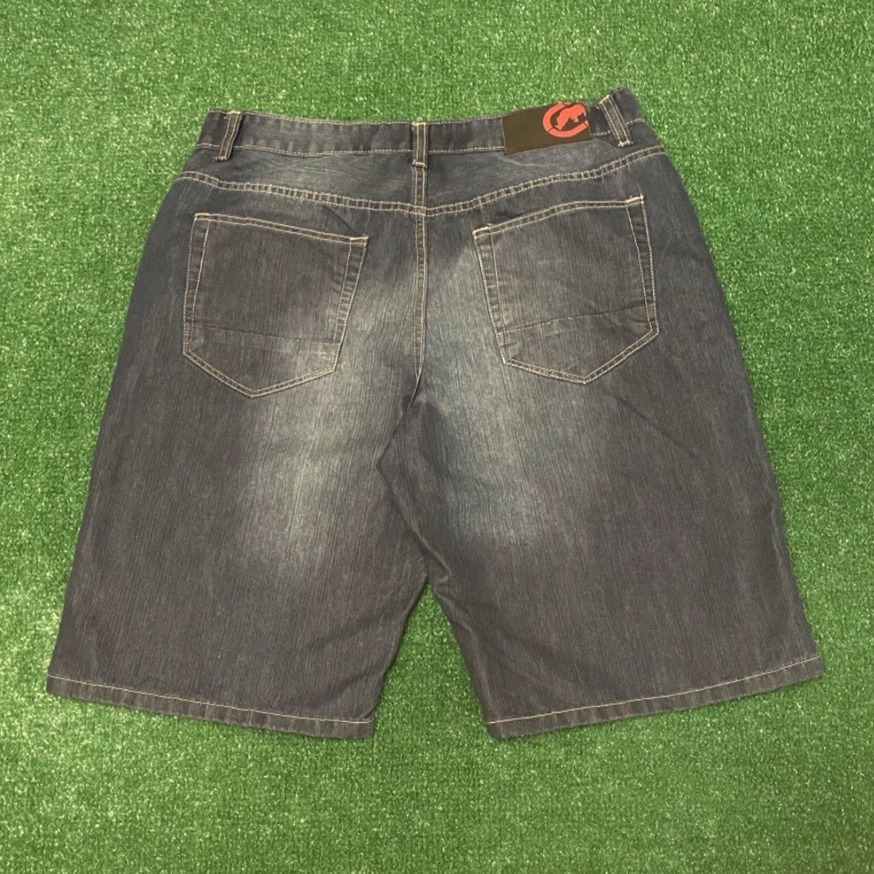 Ecko Unltd. VINTAGE Ecko Unltd Baggy Skater Grunge Jean Shorts VTG Mens Size 32 Jeans White Size US 32 / EU 48 - 4 Thumbnail