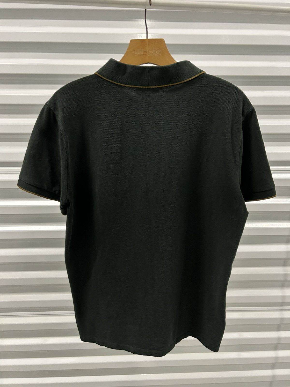 A.P.C. A.P.C. Polo Shirt bottle green Size US M / EU 48-50 / 2 - 2 Thumbnail