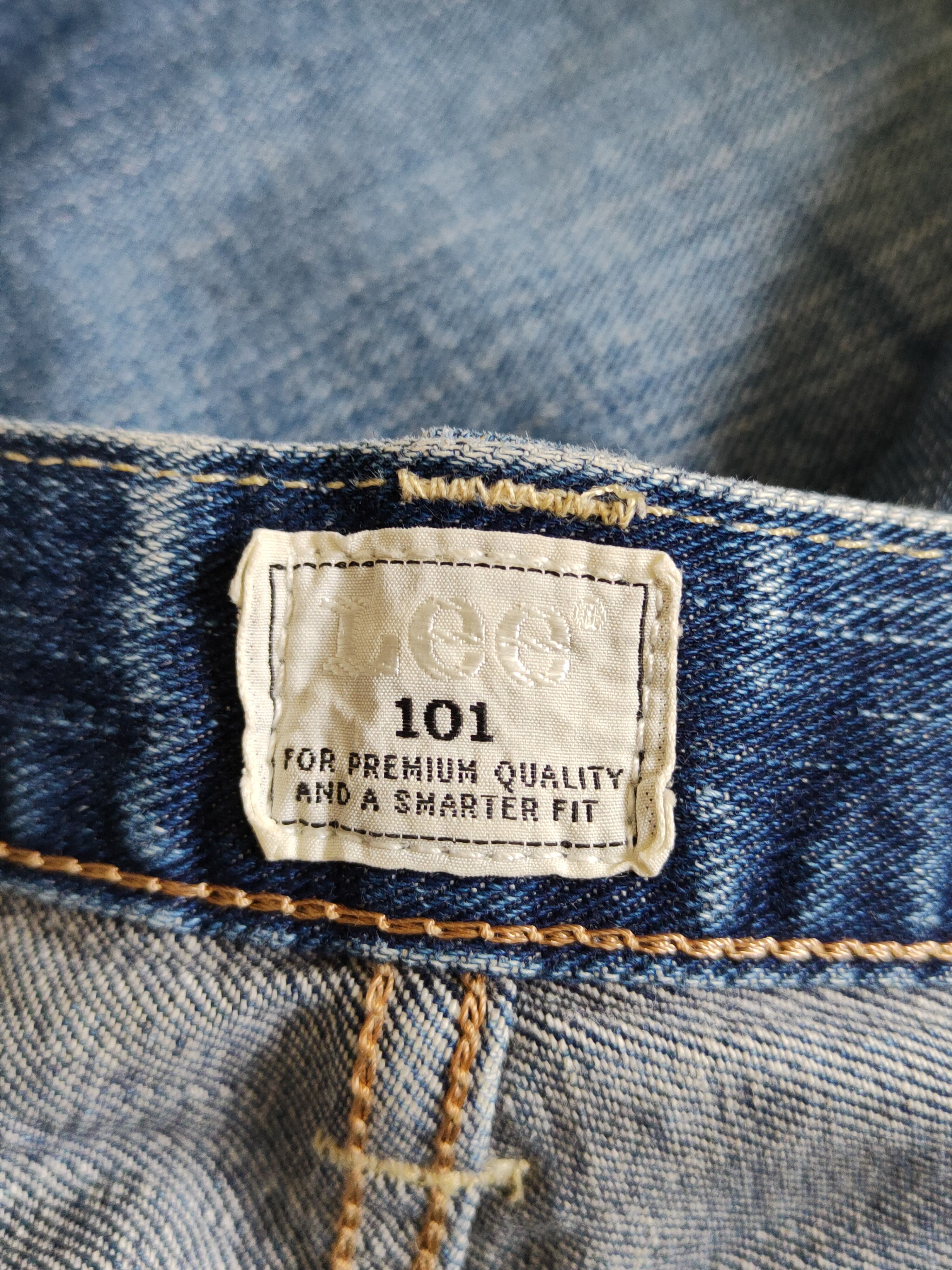Japanese Brand Lee Blue Faded Distressed Ripped Jeans #S2242 Size US 32 / EU 48 - 17 Thumbnail