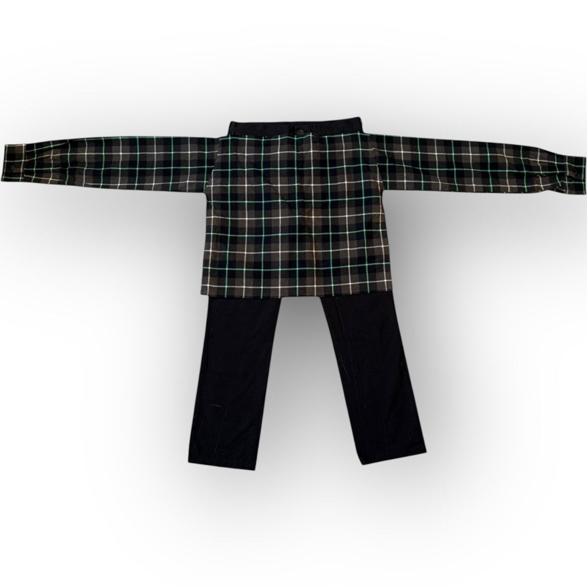 Undercover × Vintage Grail Undercover SS2001 Asymmetric Wrap Skirt Pants M Size 29" - 2 Thumbnail