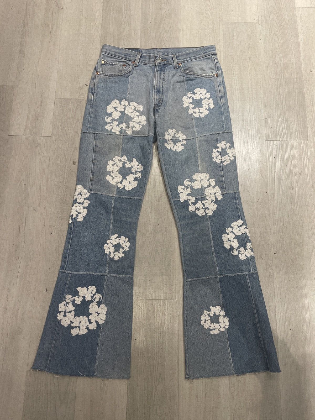 DENIM TEARS × READYMADE Readymade x Denim Tears Flare Jeans Size US 34 / EU 50 - 1 Thumbnail